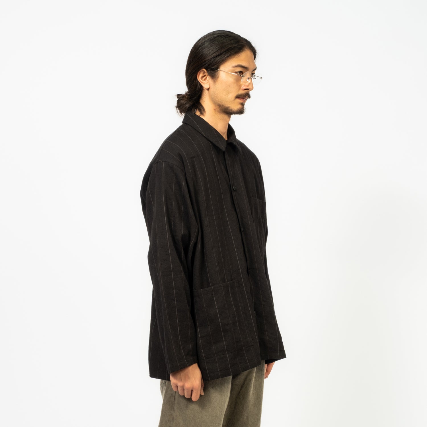 [YOKO SAKAMOTO] WORK SHIRT _ STRIPE