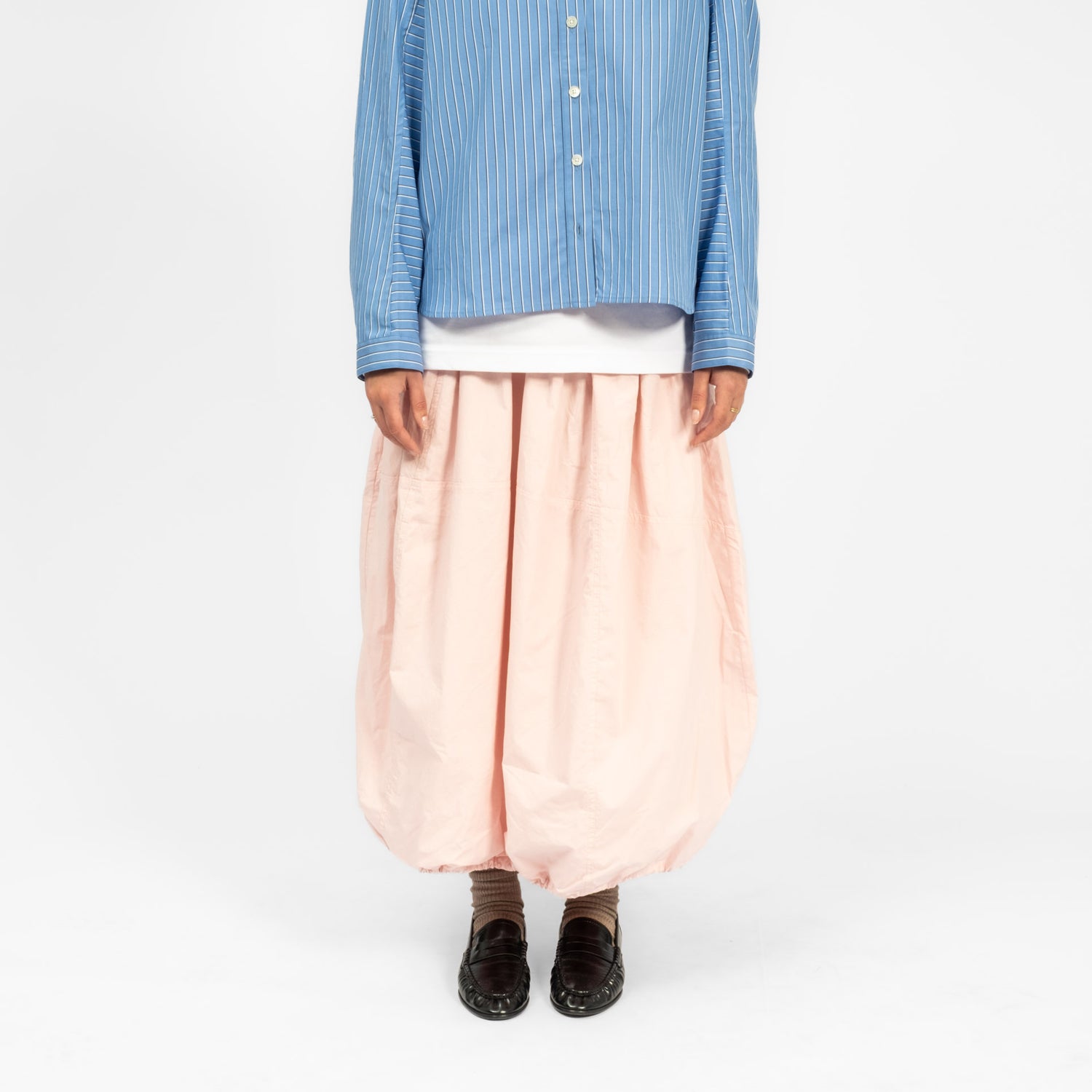 [YMC] PARACHUTE SKIRT _ PINK
