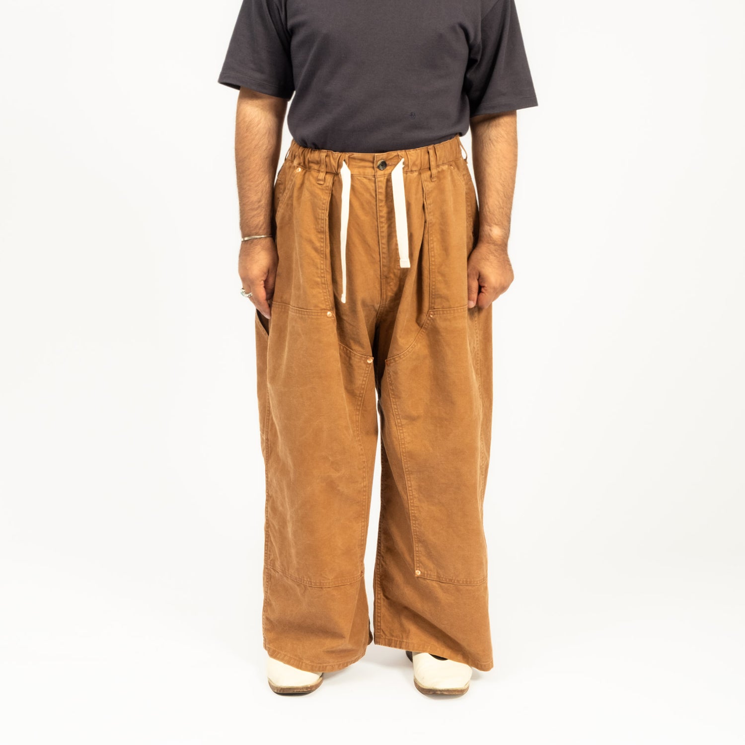 [SILLAGE] PAINTER PANTS SUPER DUCK _ CAMEL