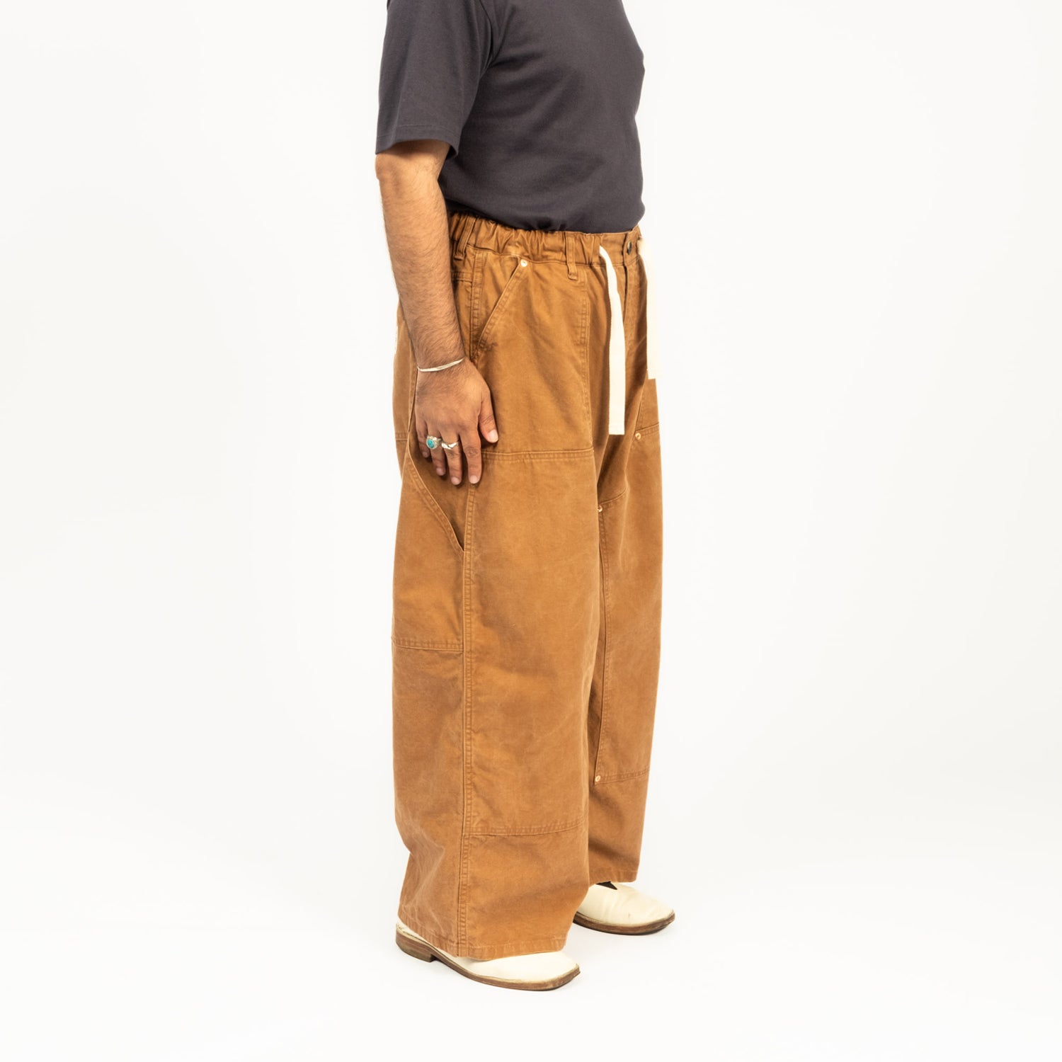 [SILLAGE] PAINTER PANTS SUPER DUCK _ CAMEL