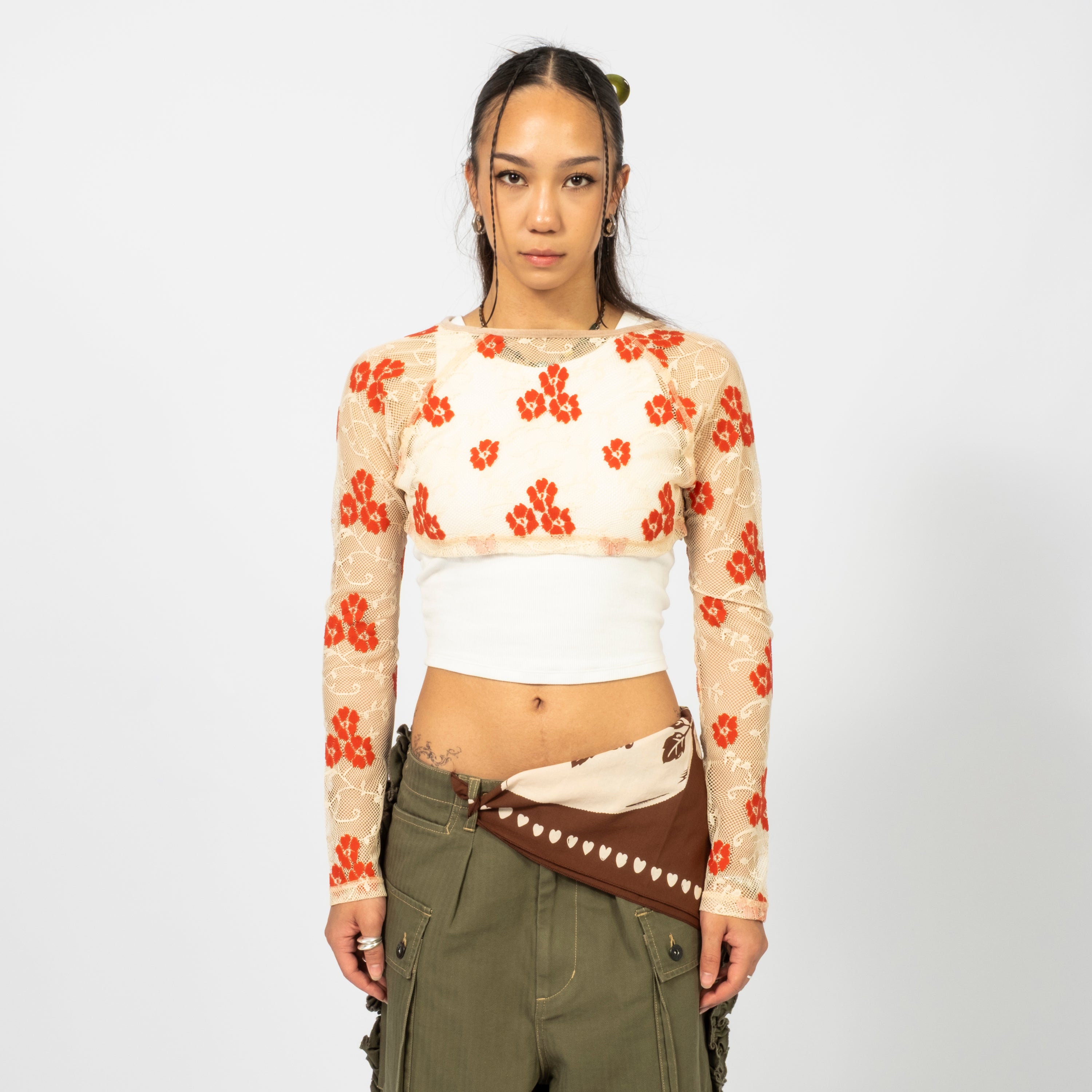 [RHODOLIRION] SPENCER BOLERO _ IVORY