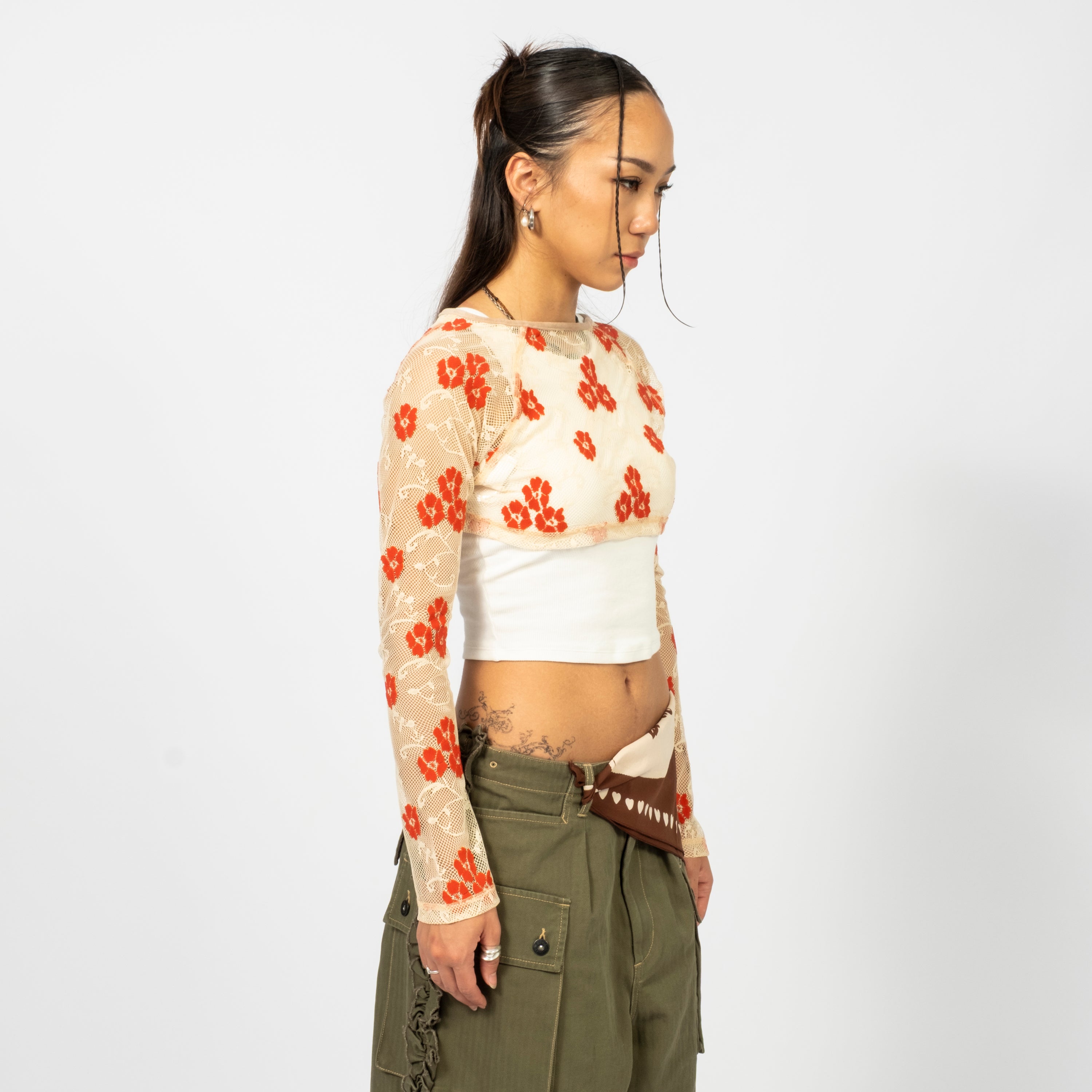 [RHODOLIRION] SPENCER BOLERO _ IVORY