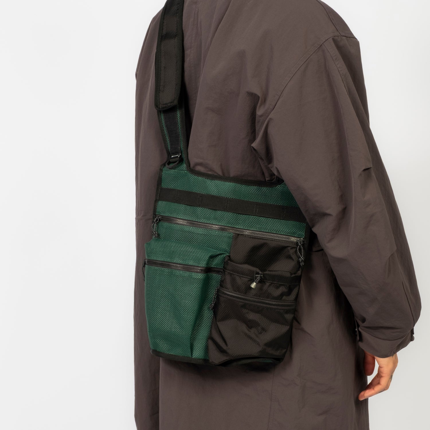 [SNOW PEAK] MESH BAG ONE _ DARK OLIVE