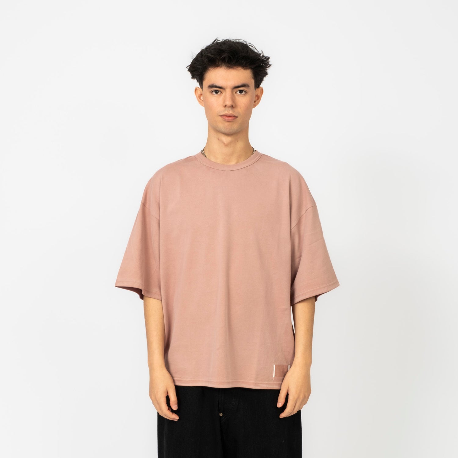 [REFOMED] RECU-059 10WASH FORMED TEE ”OVER” _ PINK
