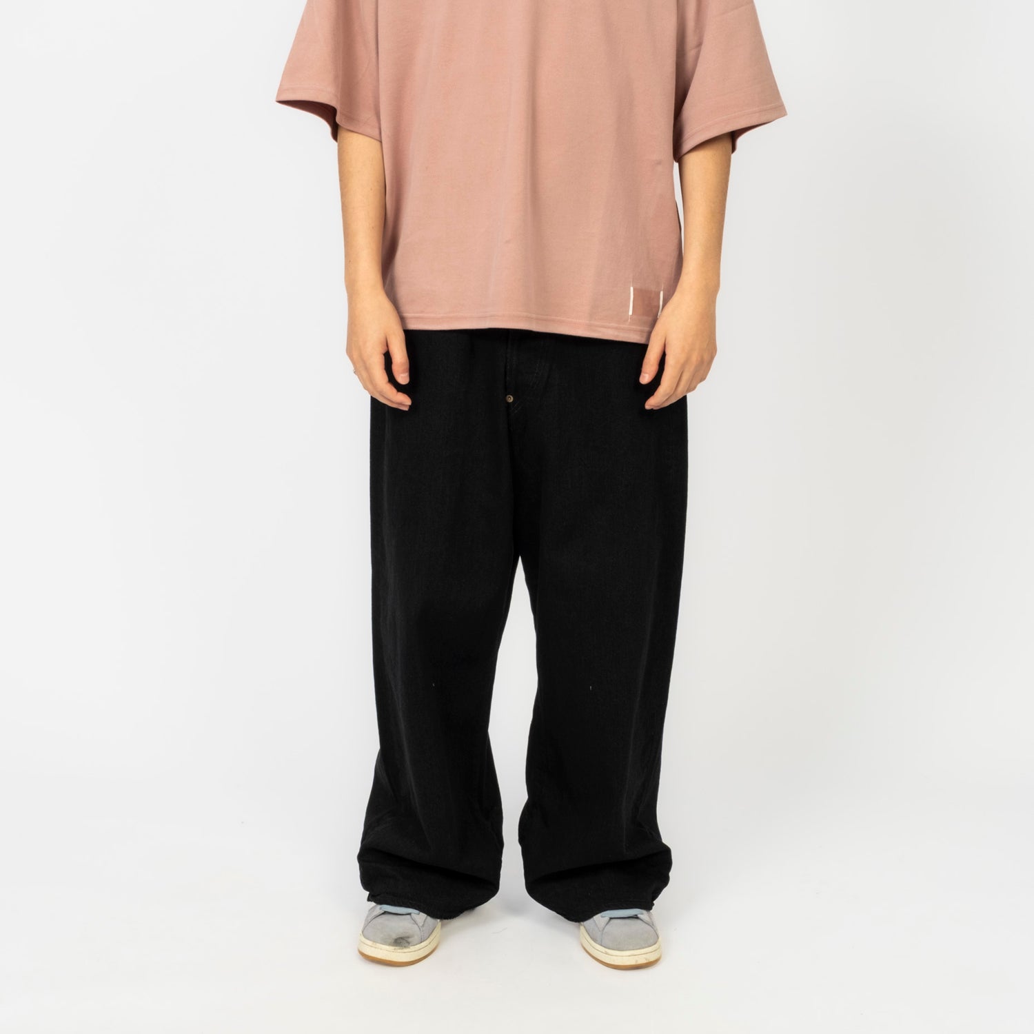 [REFOMED] REPT-054O FRESH MAN DENIM WIDE PANTS "OW" _ BLACK