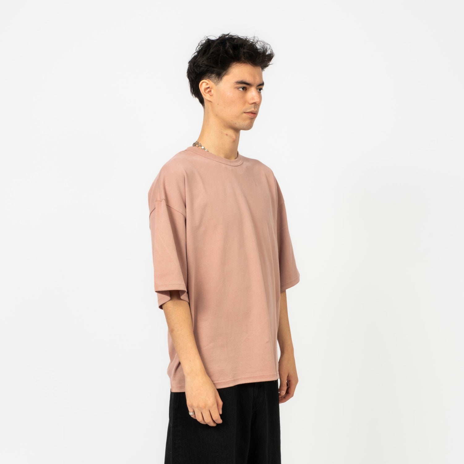[REFOMED] RECU-059 10WASH FORMED TEE ”OVER” _ PINK