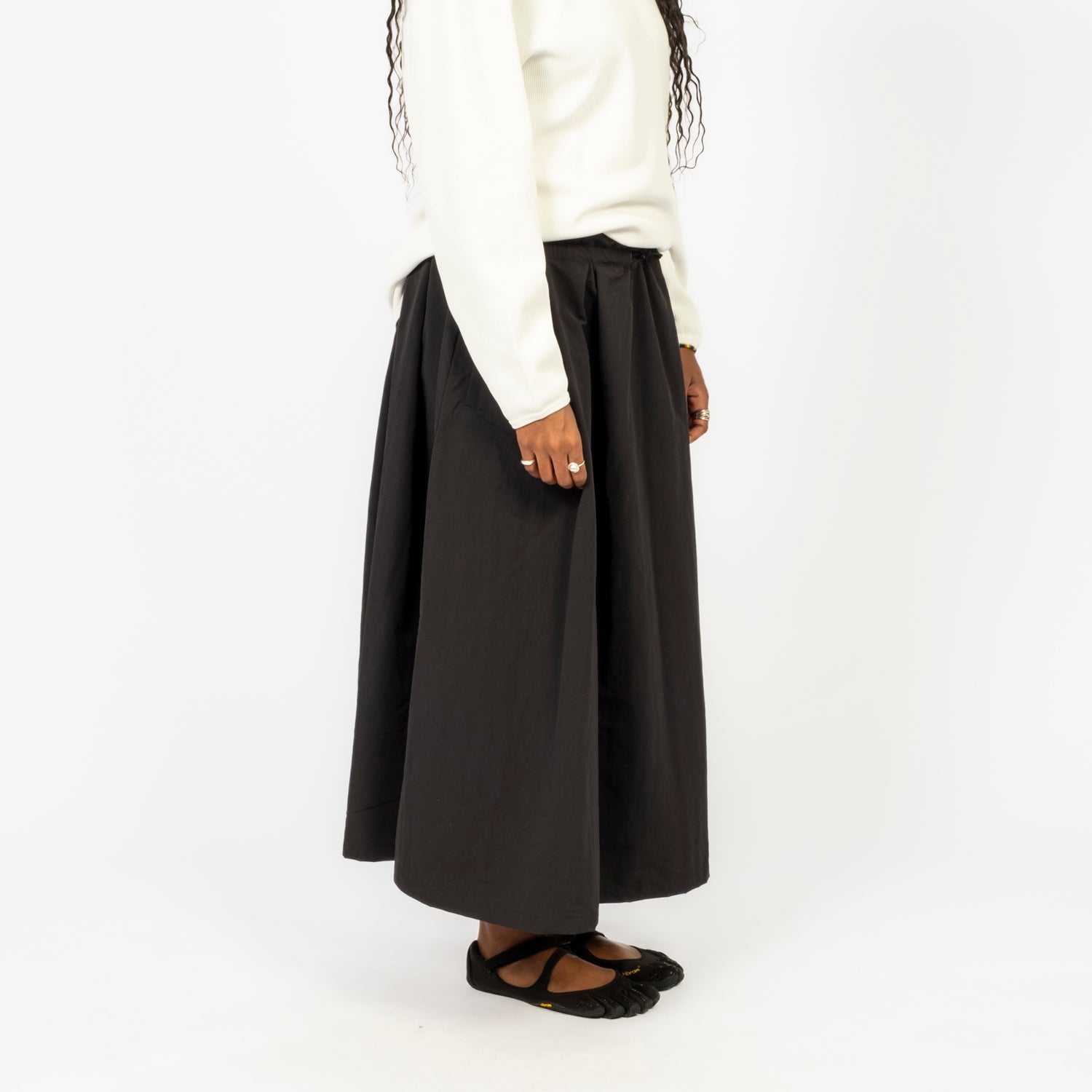 [SNOW PEAK] NYLON WASHER SKIRT _ BLACK