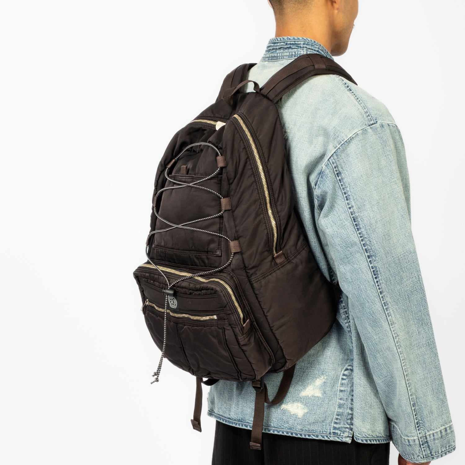 PORTER CLASSIC] SUPER NYLON DAYPACK L _ BLACK