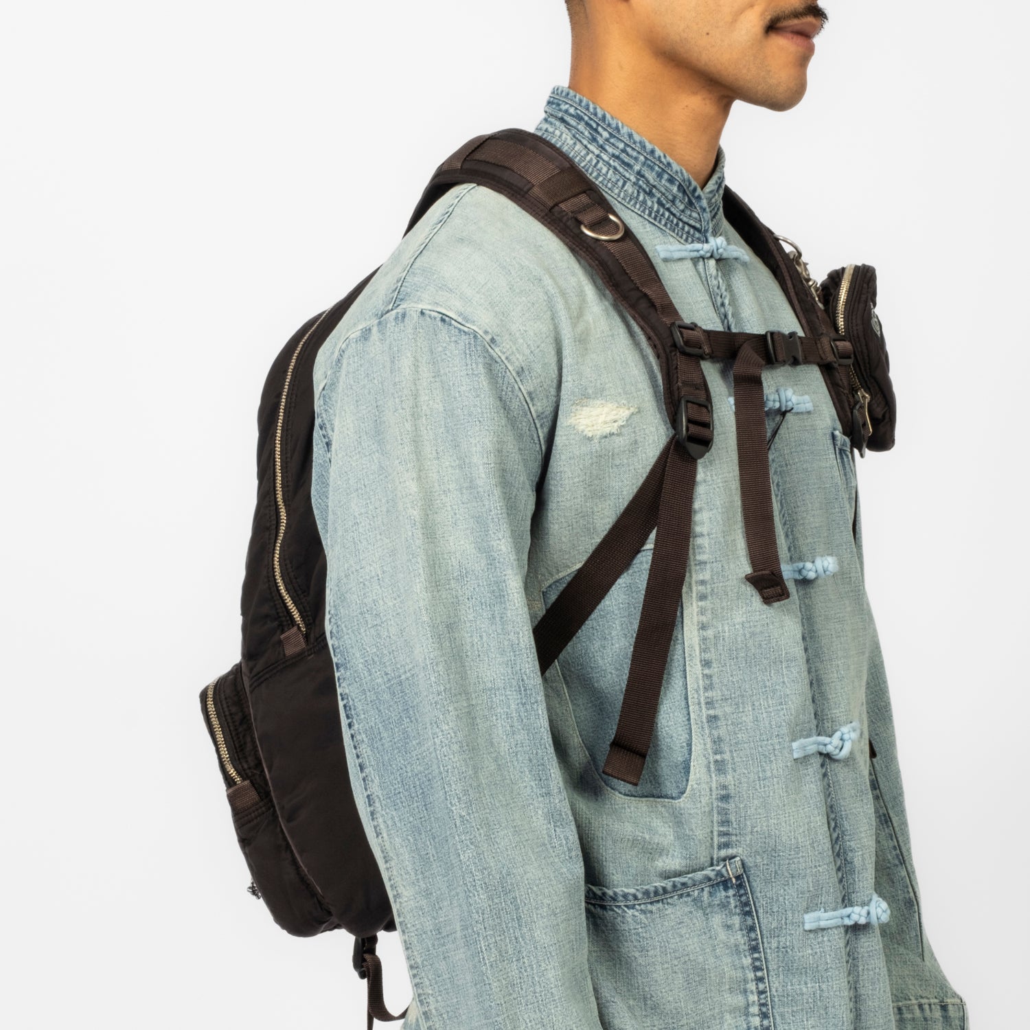 PORTER CLASSIC] SUPER NYLON DAYPACK L _ BLACK