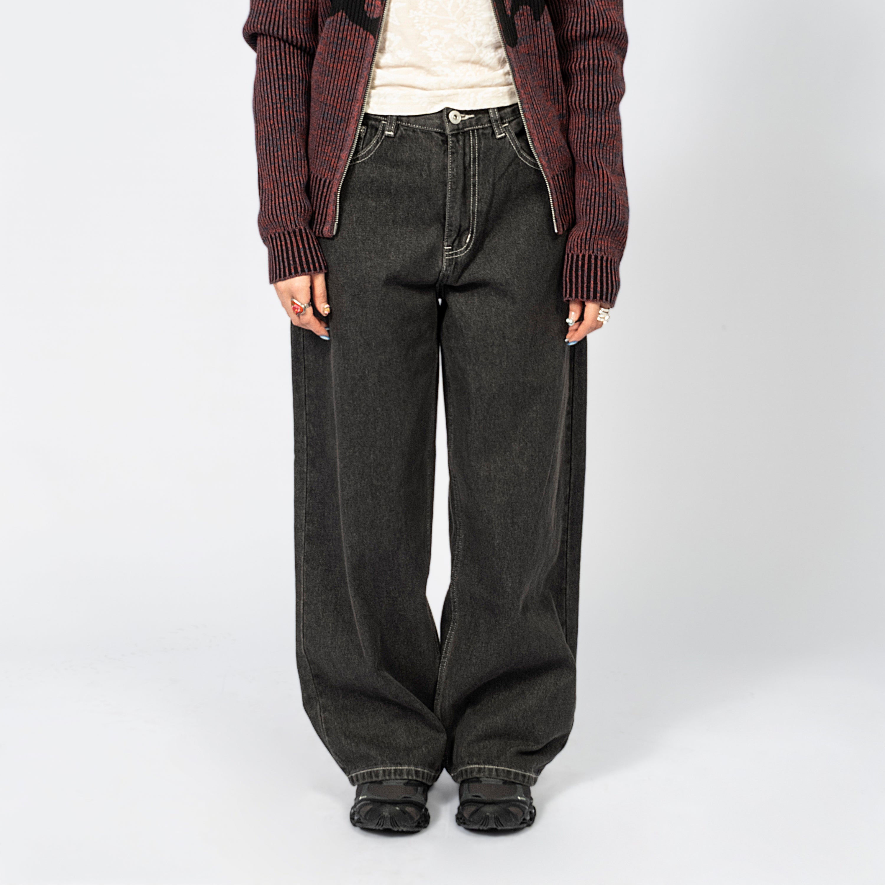 [PAM] ALTO JEANS _ BLACK WASH