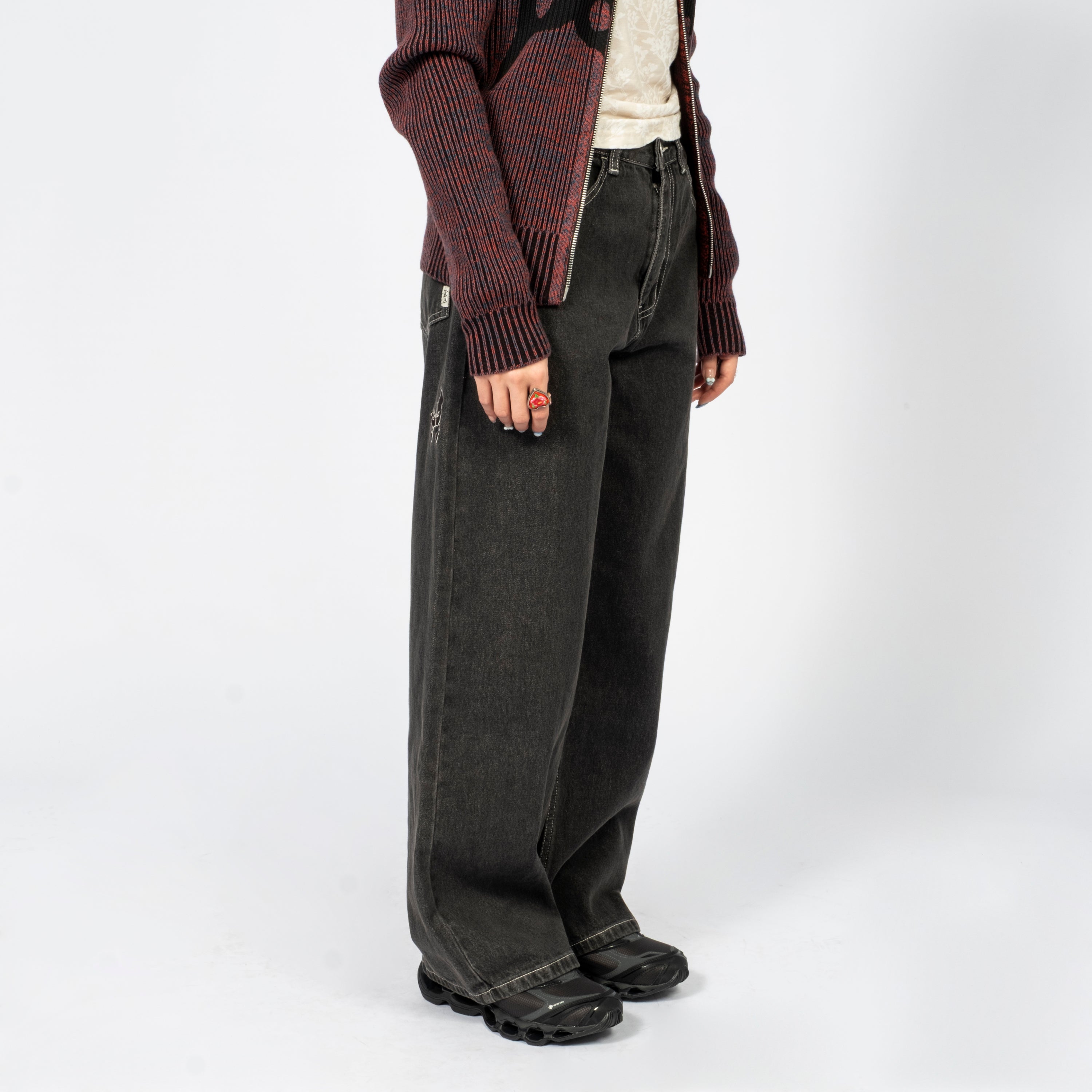 [PAM] ALTO JEANS _ BLACK WASH