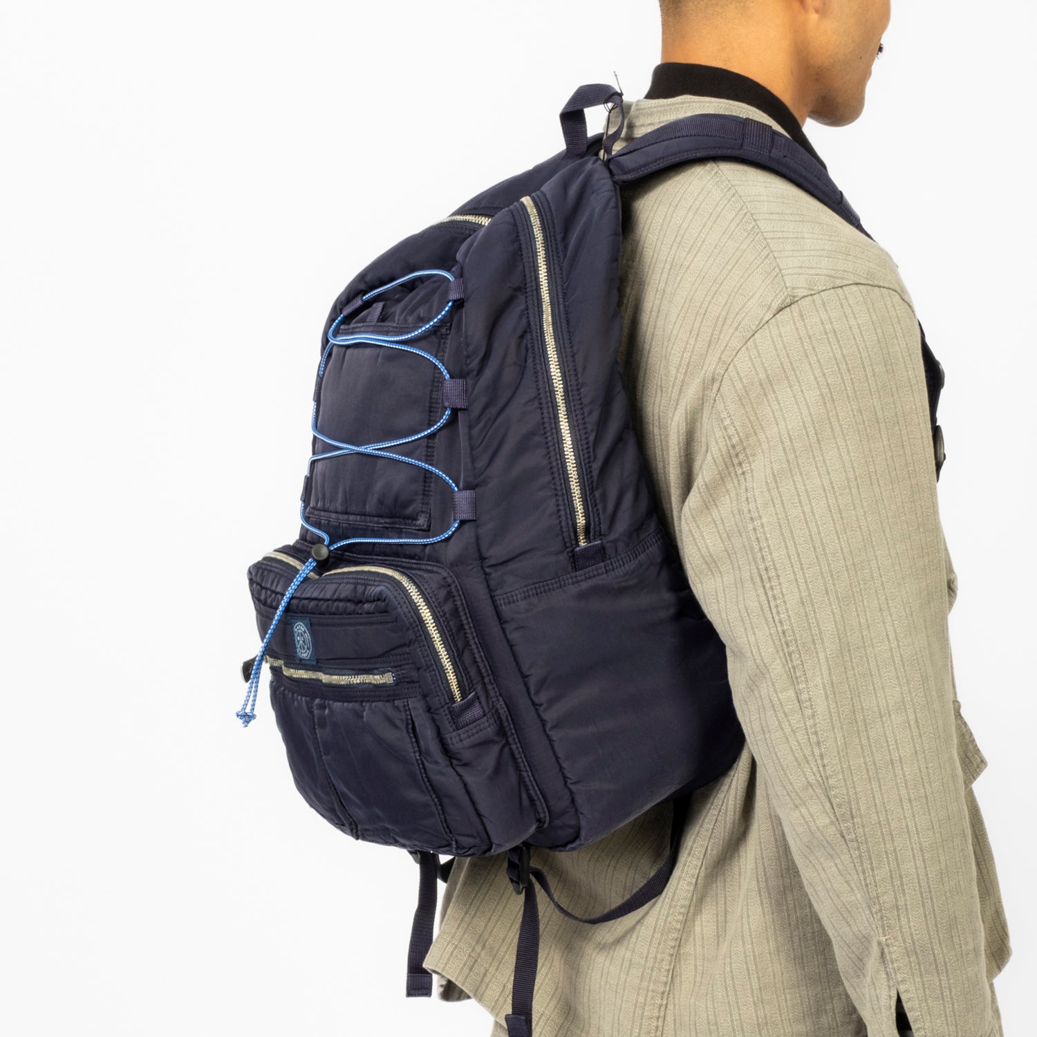 PORTER CLASSIC] SUPER NYLON DAYPACK L _ BLUE