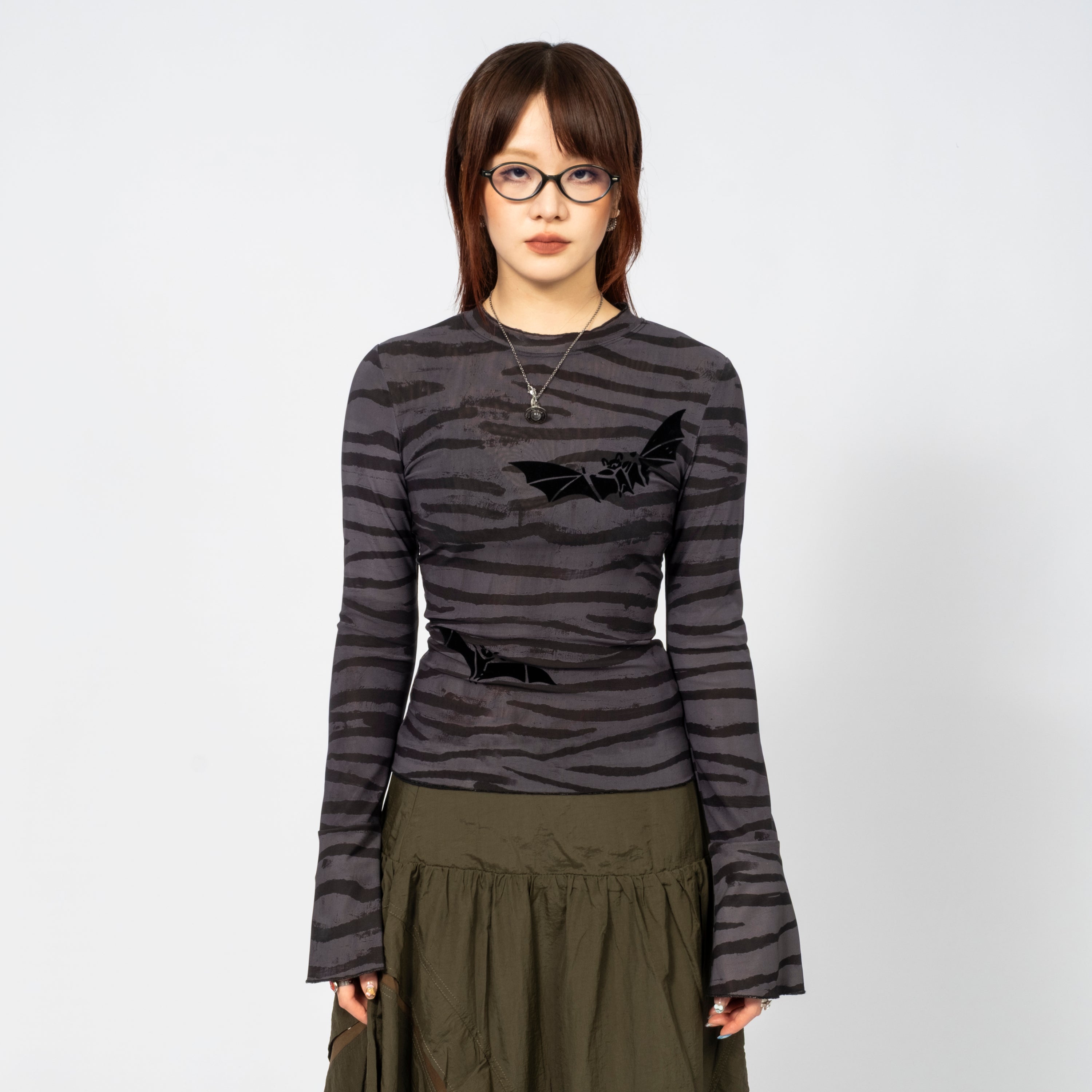 [PAM] LIQUID SKY JOSH SMITH  MESH TOP _ BLACK