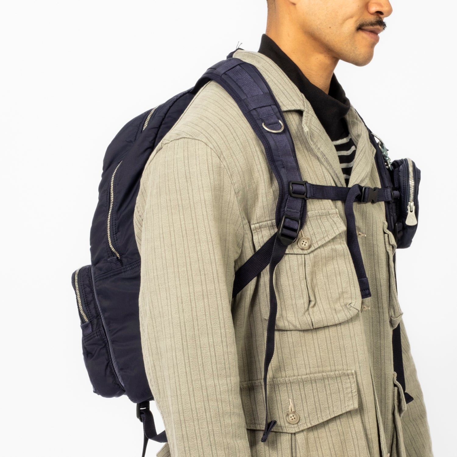 PORTER CLASSIC] SUPER NYLON DAYPACK L _ BLUE