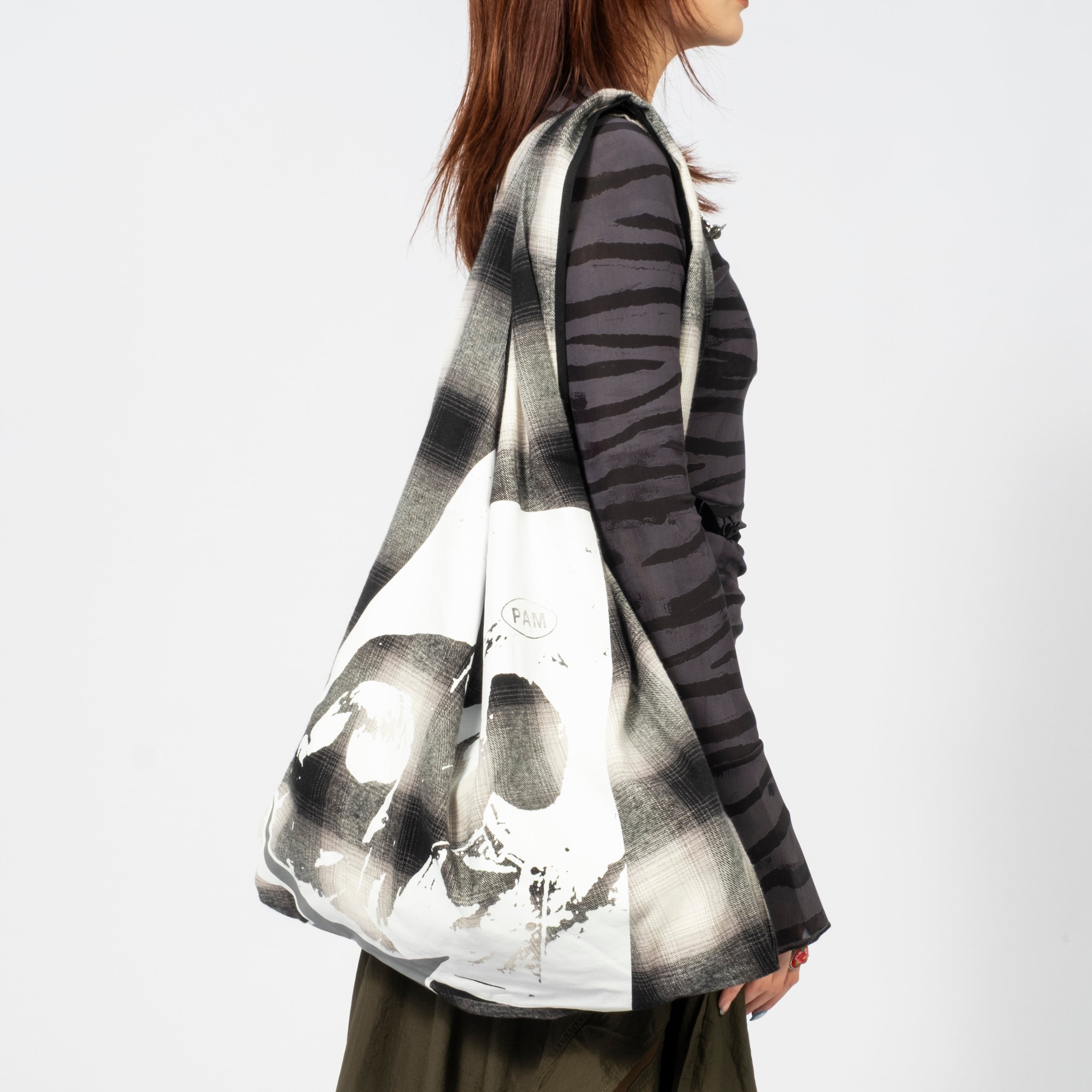 [PAM] SKETCH TOTE BAG _ CHECK