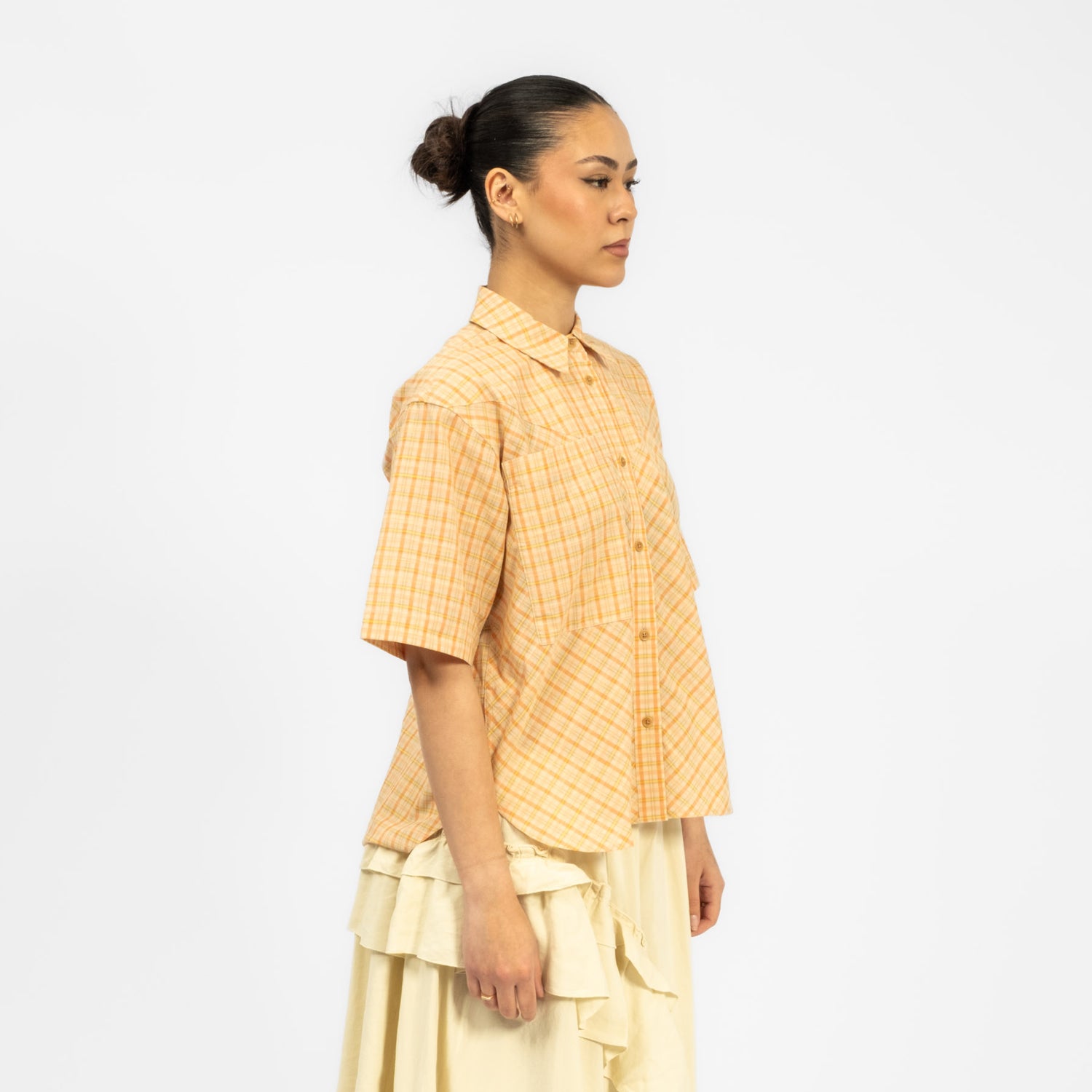 [YMC] EVA SHIRT _ PINK CHECK