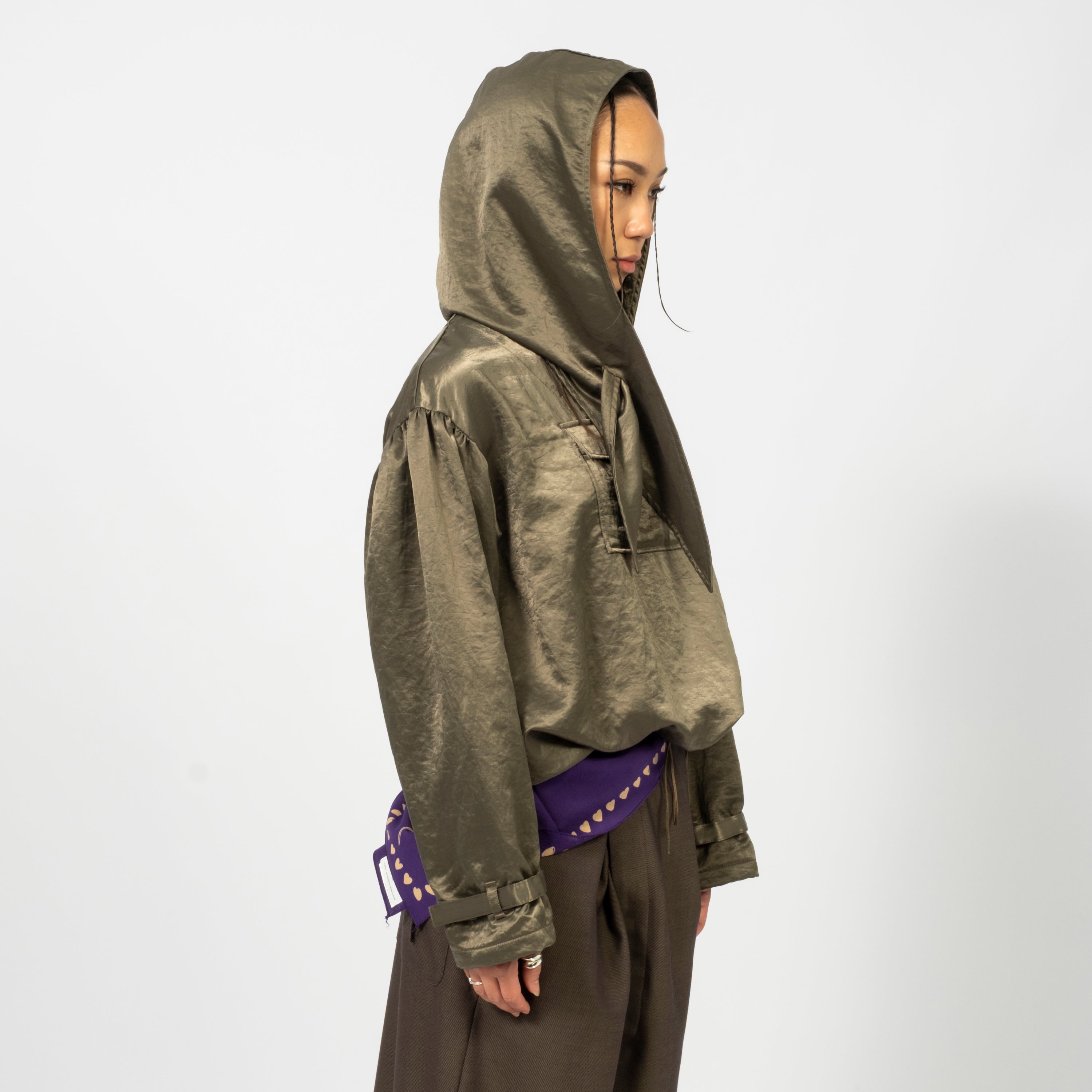 [RHODOLIRION] US ARMY ANORAK _ OLIVE