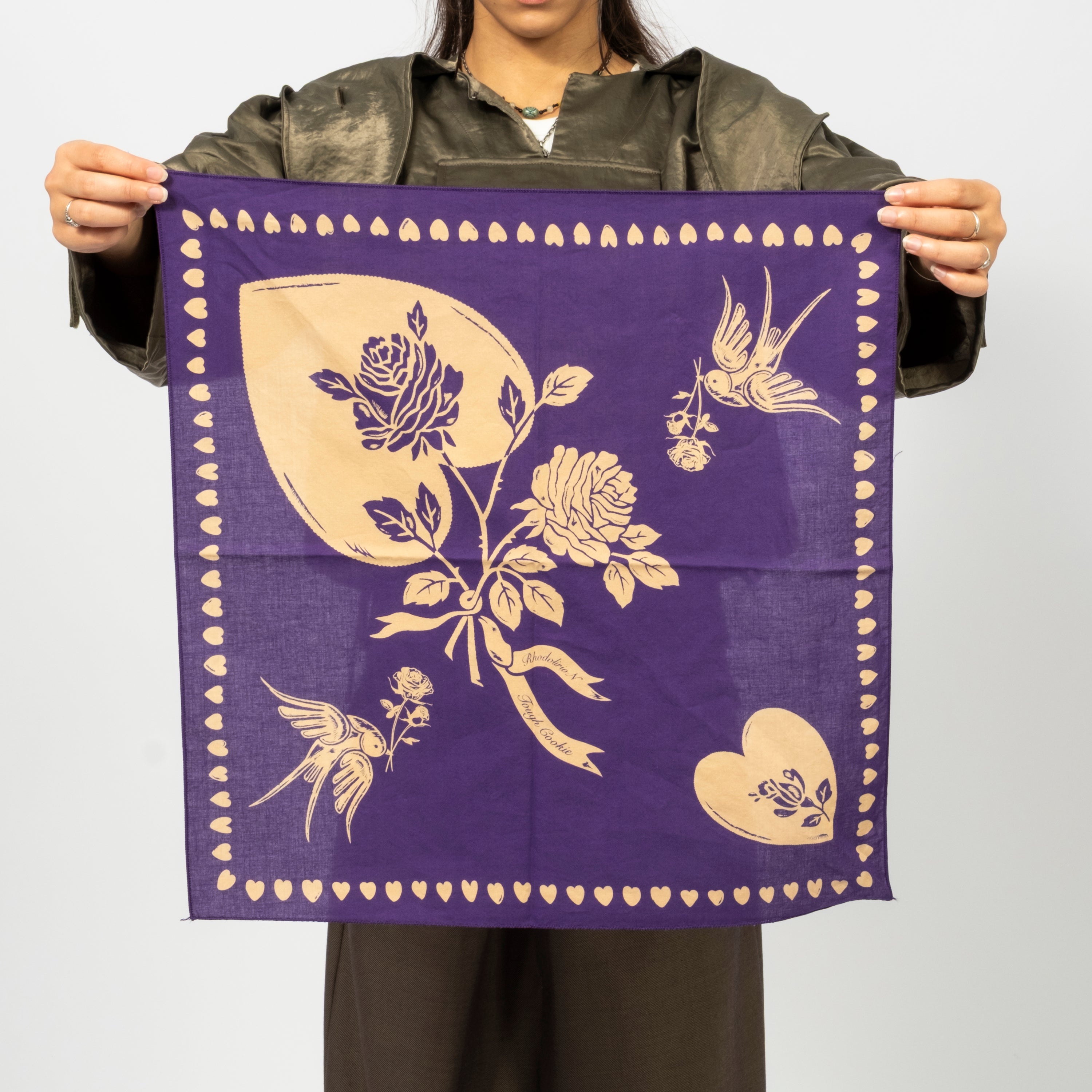 [RHODOLIRION] HANDKERCHIEF _ PURPLE