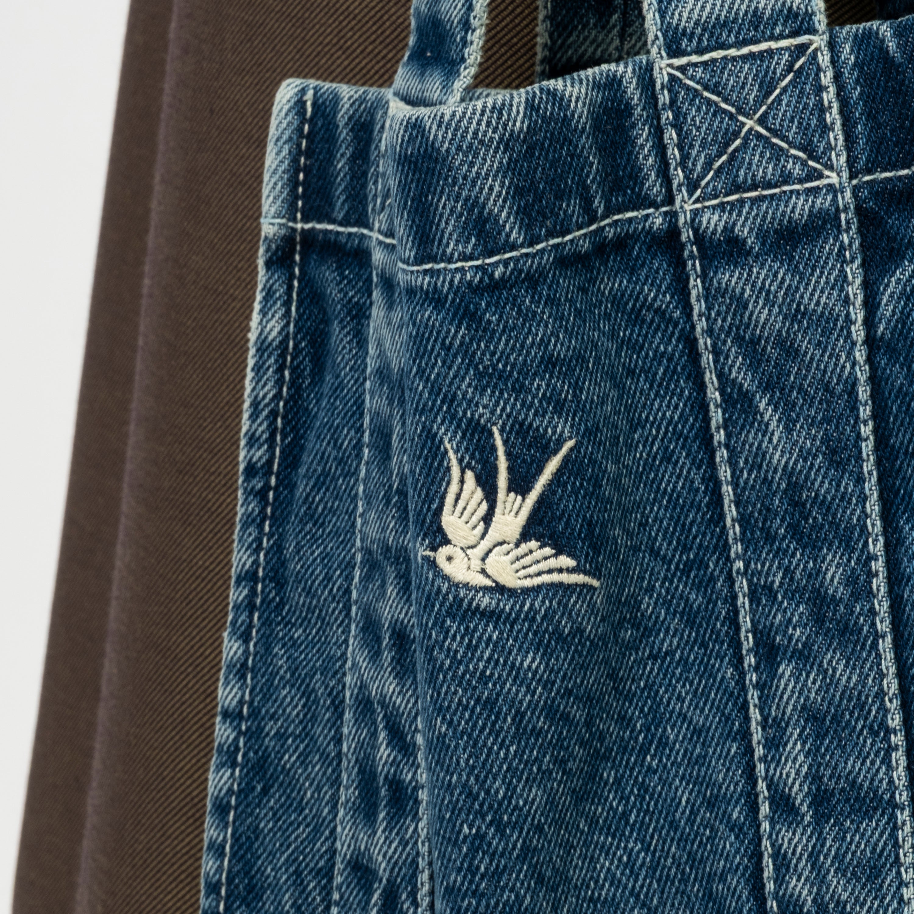 [RHODOLIRION] NOVEL TOTE _ INDIGO