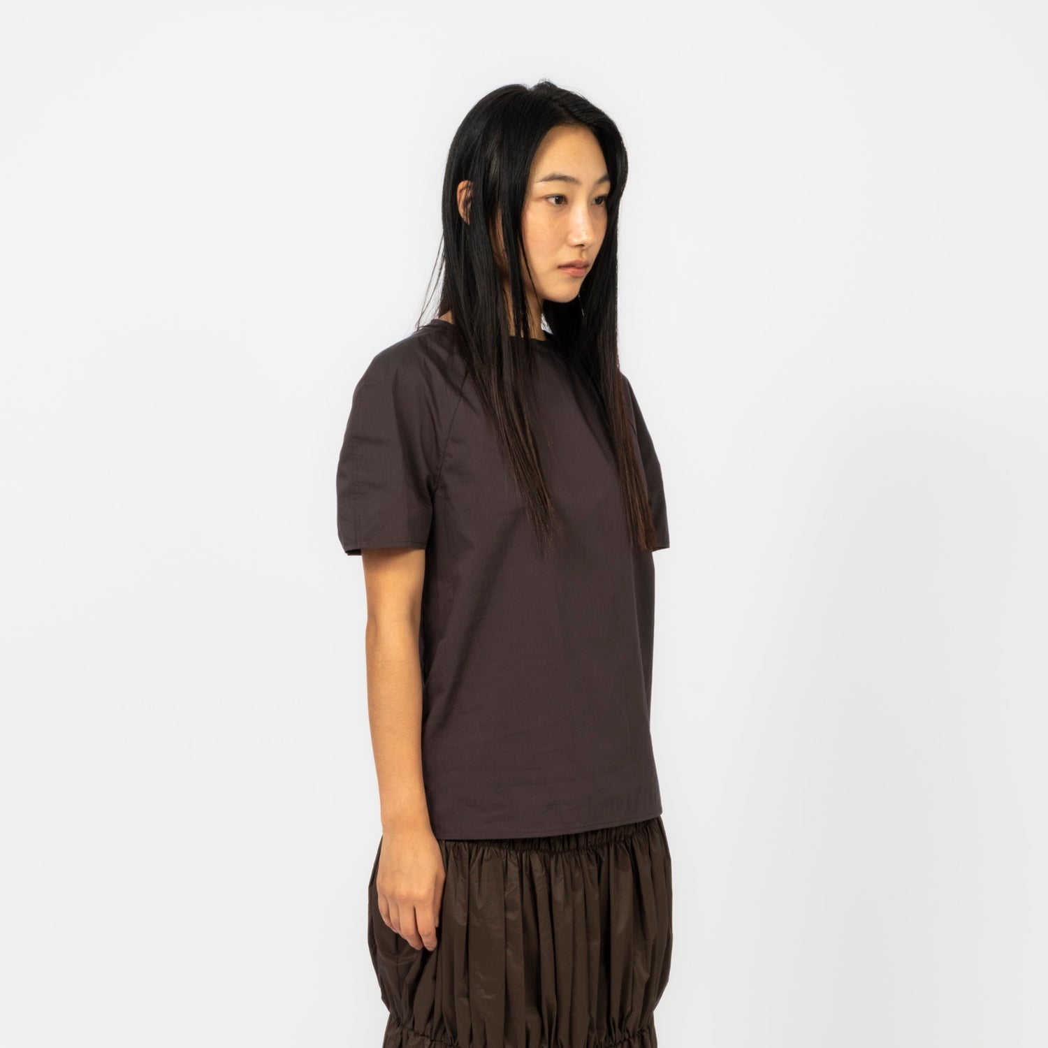 [AMOMENTO] RAGLAN TOP _ CHARCOAL