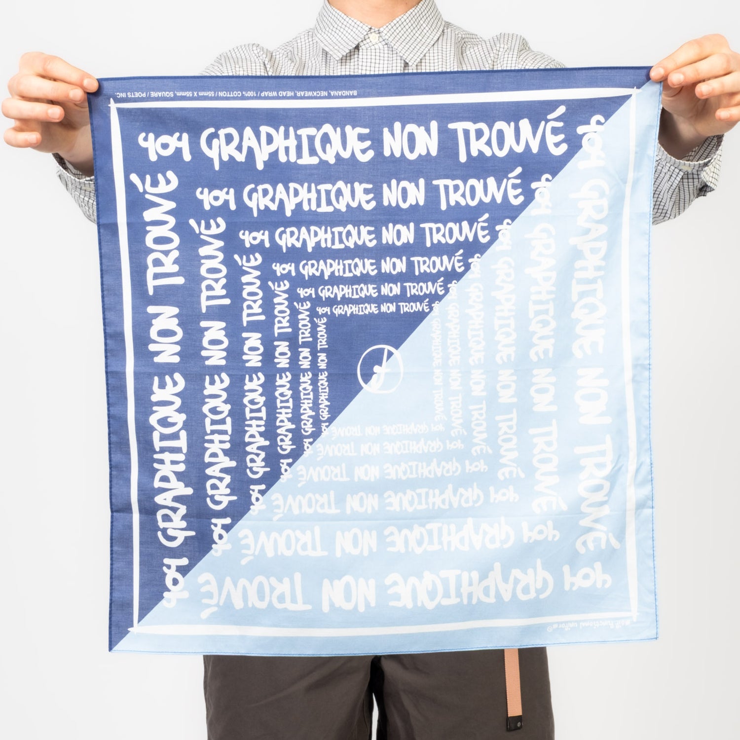[MOIF] 404 GNF BANDANA _ BLUE