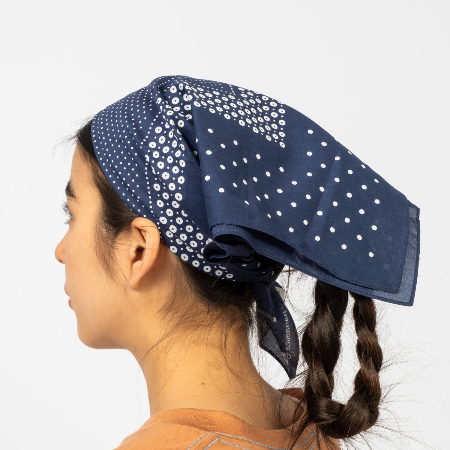 [NANAMICA] BANDANA _ NAVY