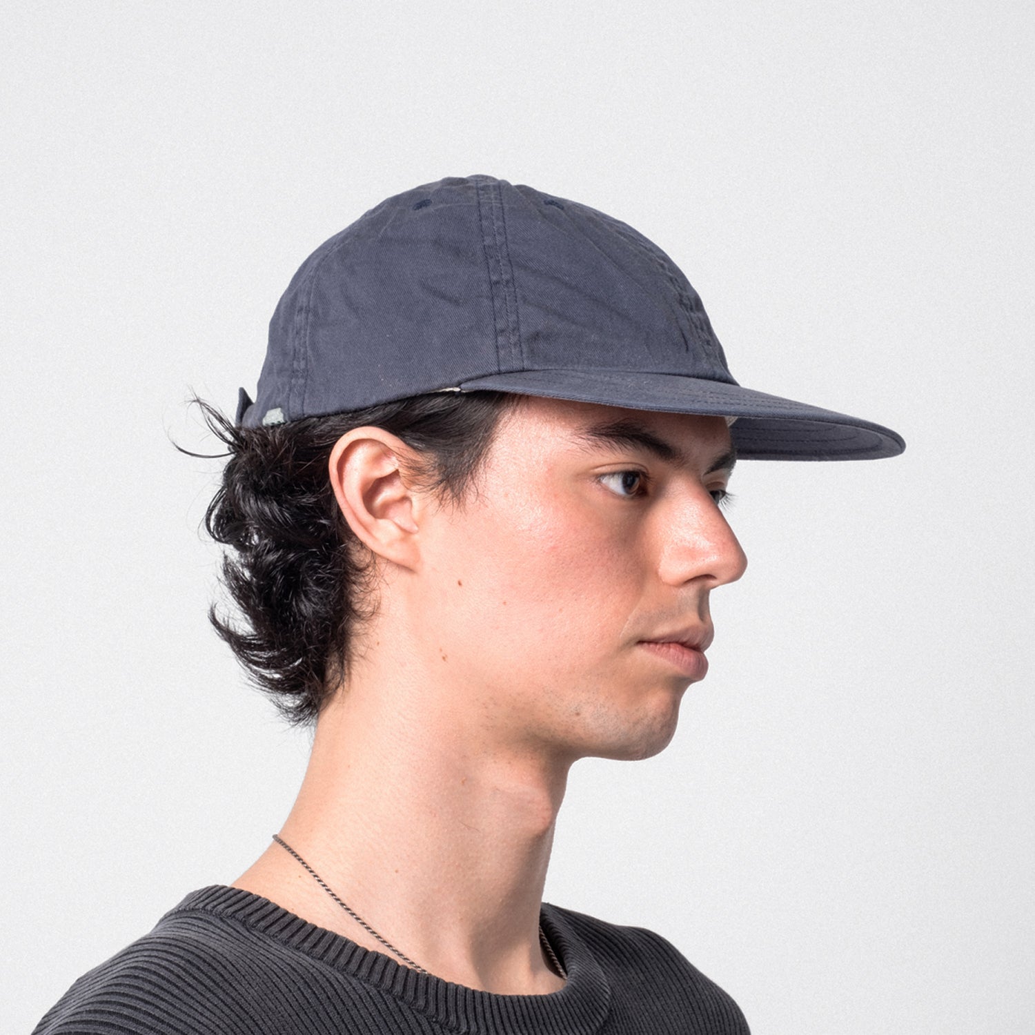 [DECHO] UTILITY 6PANEL CAP _ NAVY