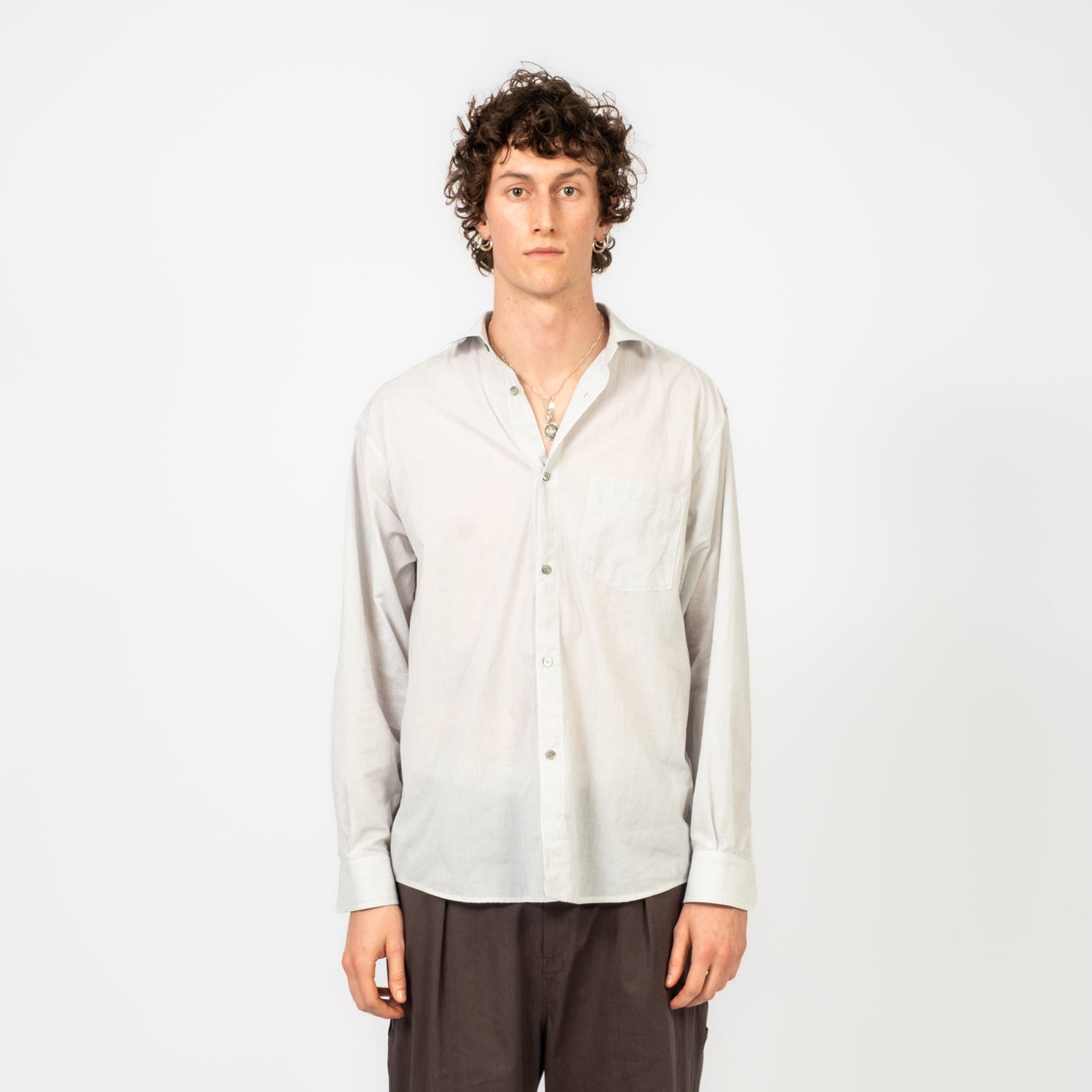 [KUNI] VINTAGE SHIRT _ STRIPE