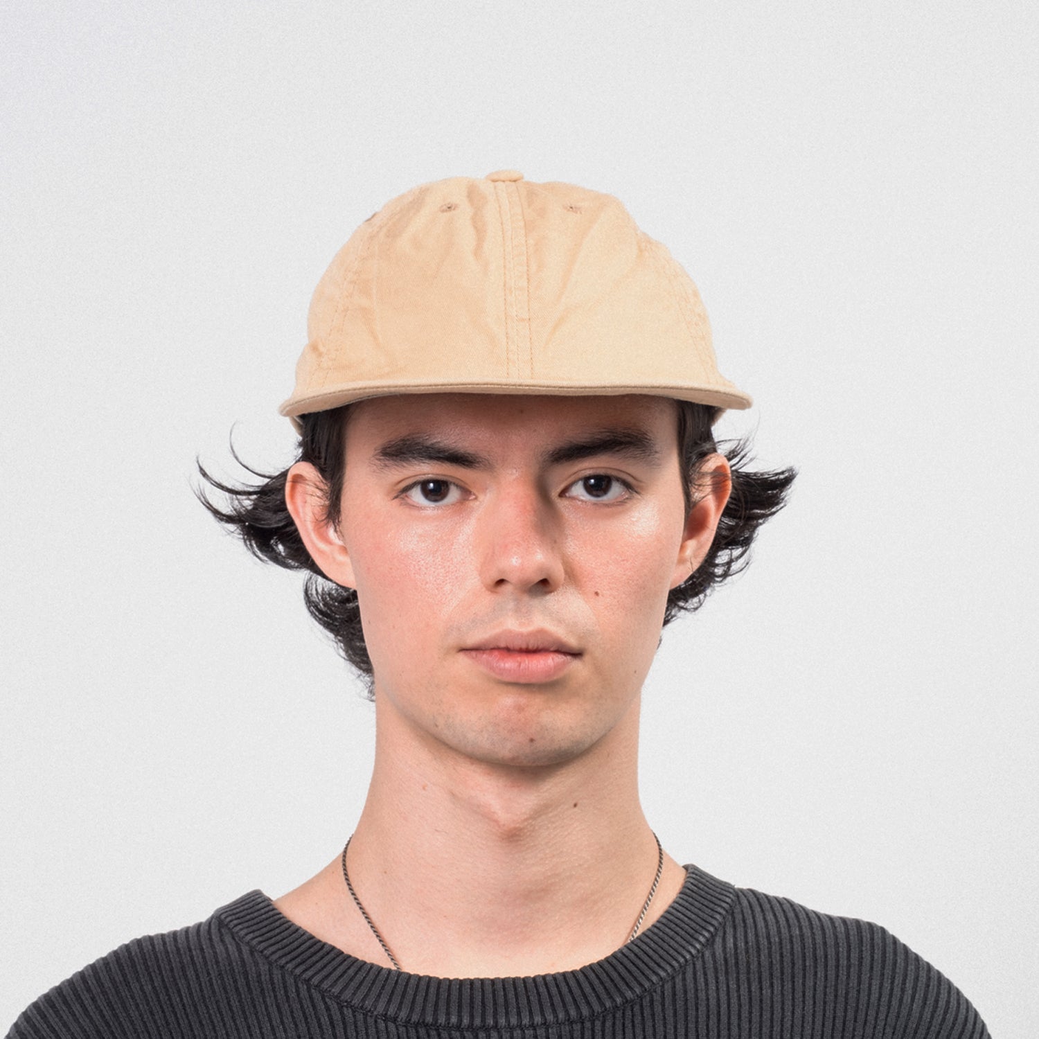 [DECHO] UTILITY 6PANEL CAP _ BEIGE