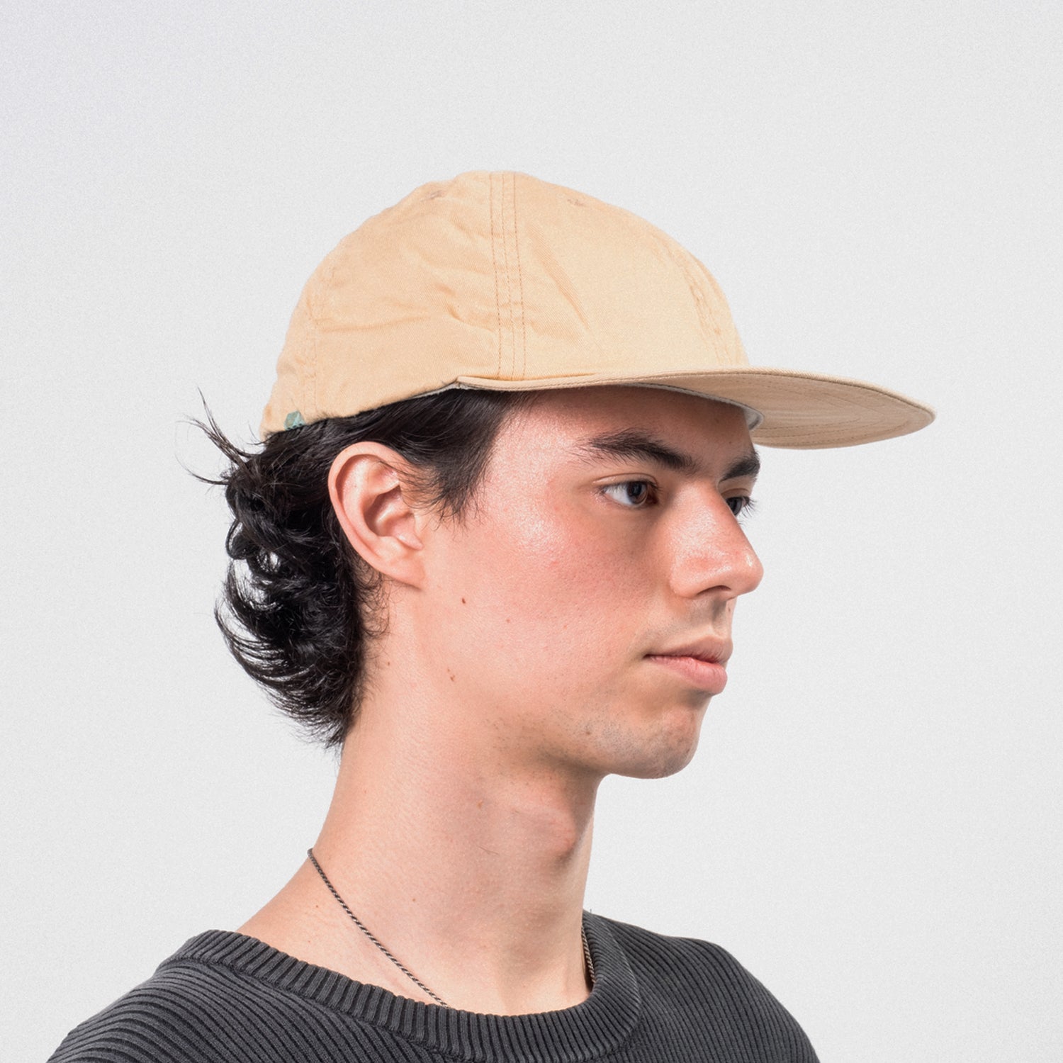 [DECHO] UTILITY 6PANEL CAP _ BEIGE