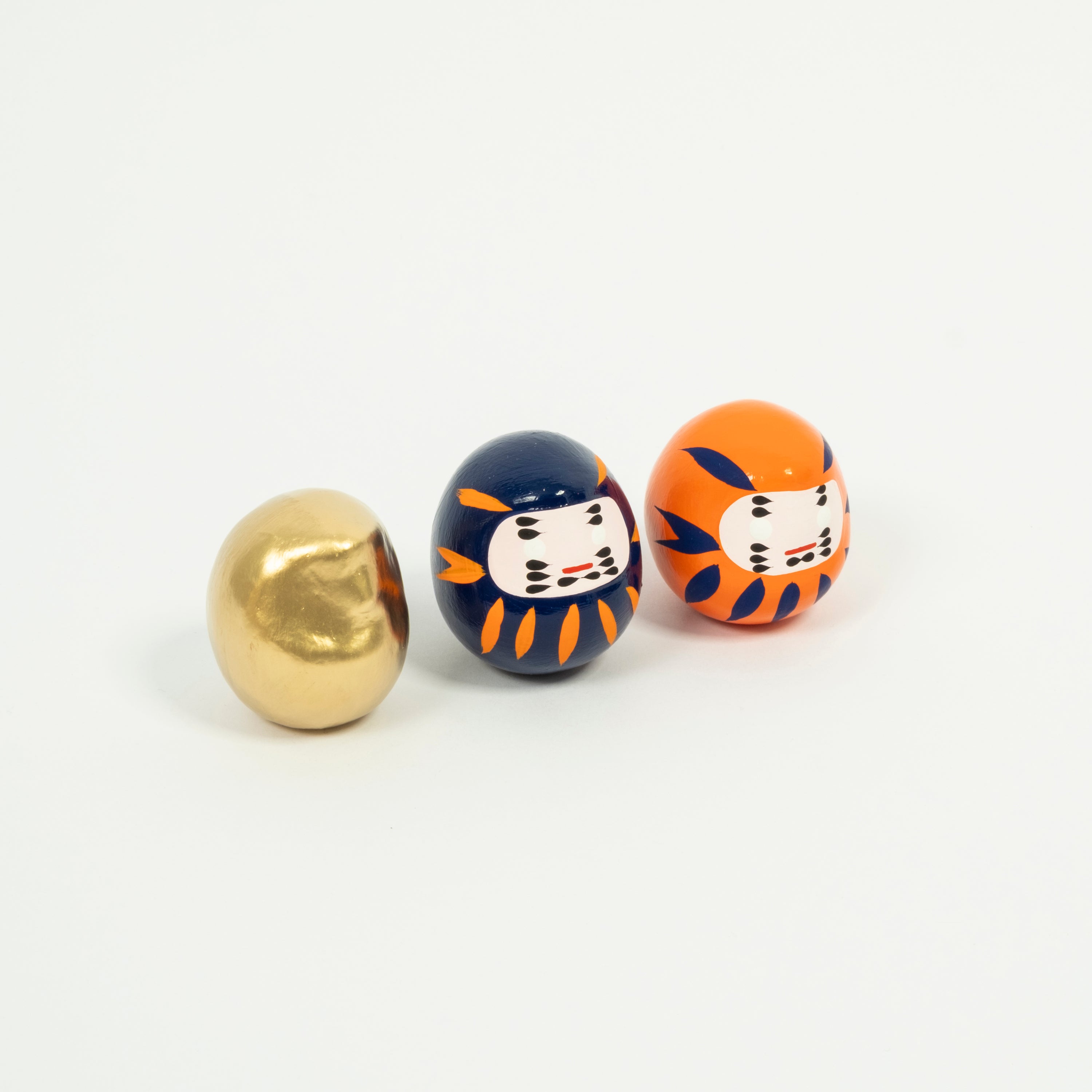 [BEAMS JAPAN x SHIRAKAWA DARUMA SOHONPO] LUCKY CHARM DOLL PETIT SET