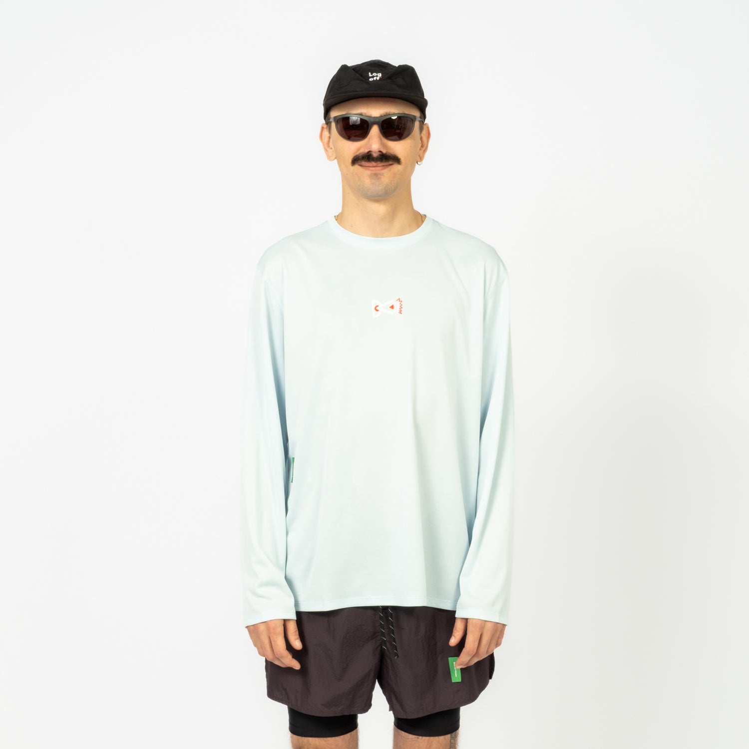 [DISTRICT VISION] LONG SLEEVE BOXY TRAINING TEE _ FROST