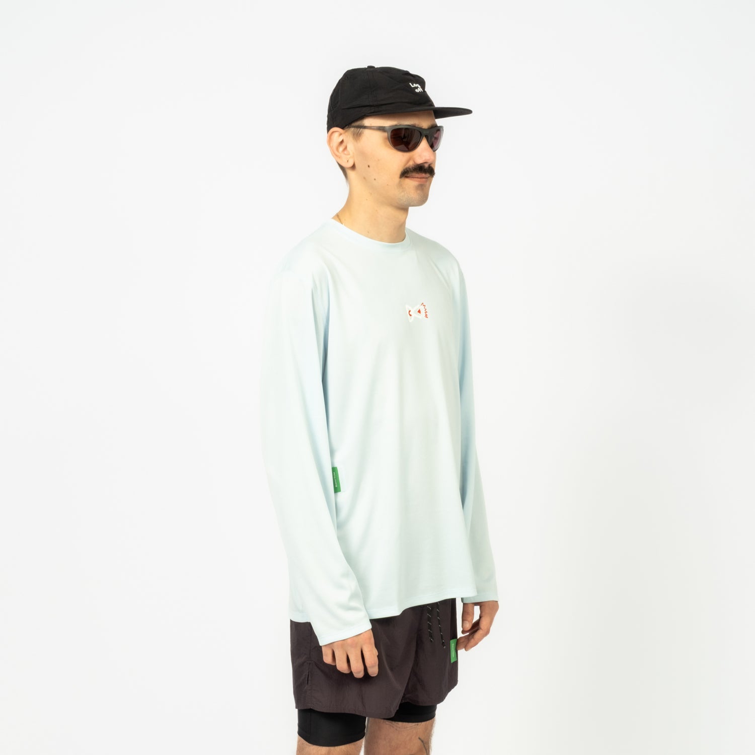 [DISTRICT VISION] LONG SLEEVE BOXY TRAINING TEE _ FROST