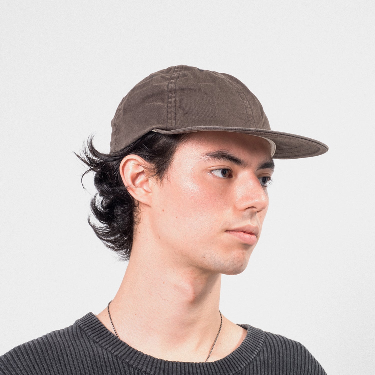 [DECHO] UTILITY 6PANEL CAP _ BLACK