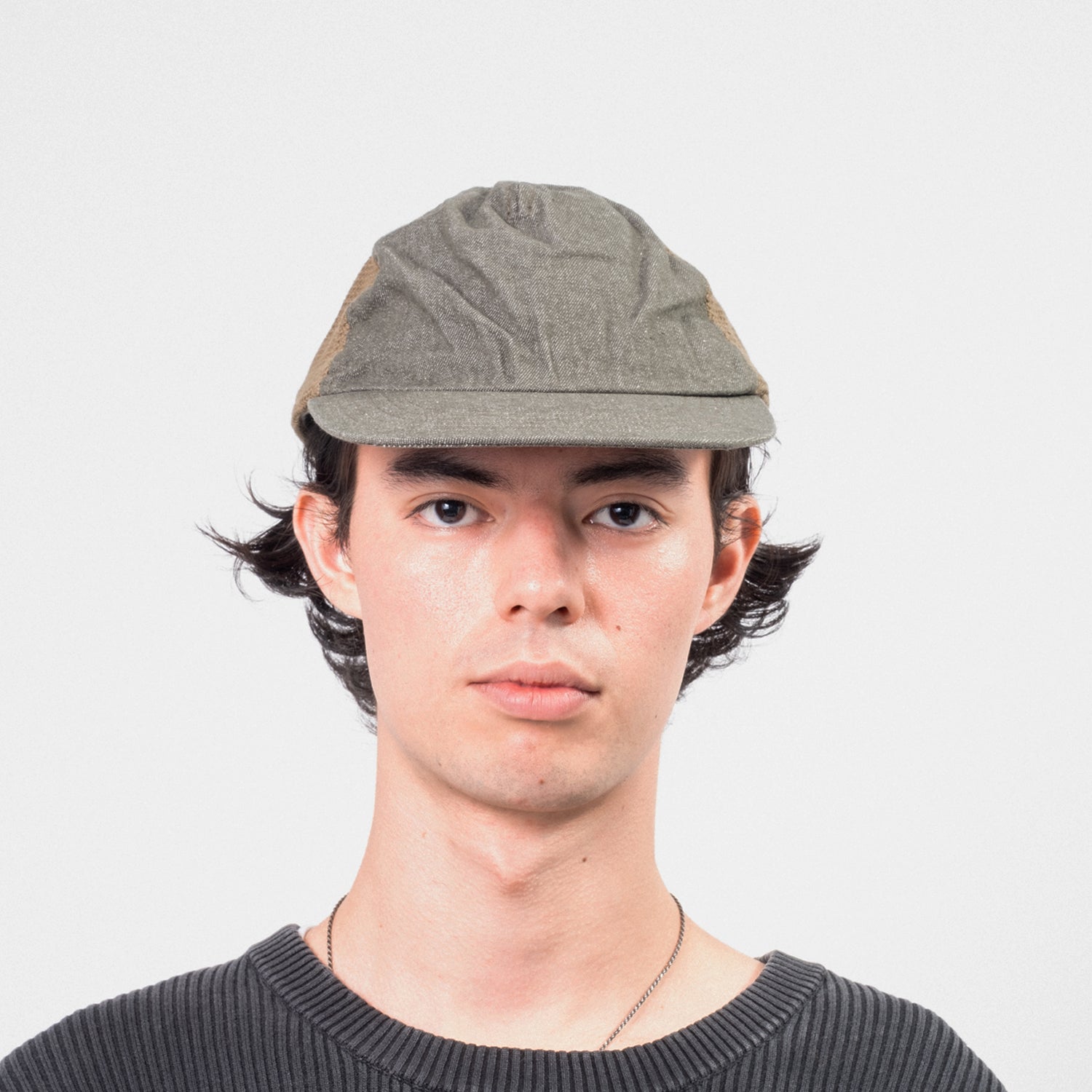 [DECHO] MESH CAP BUCKLE _ OLIVE