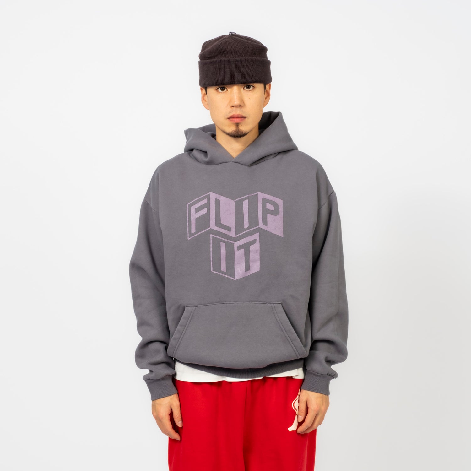 [COLLECT PIECES] FLIP HOODIE _ GREY