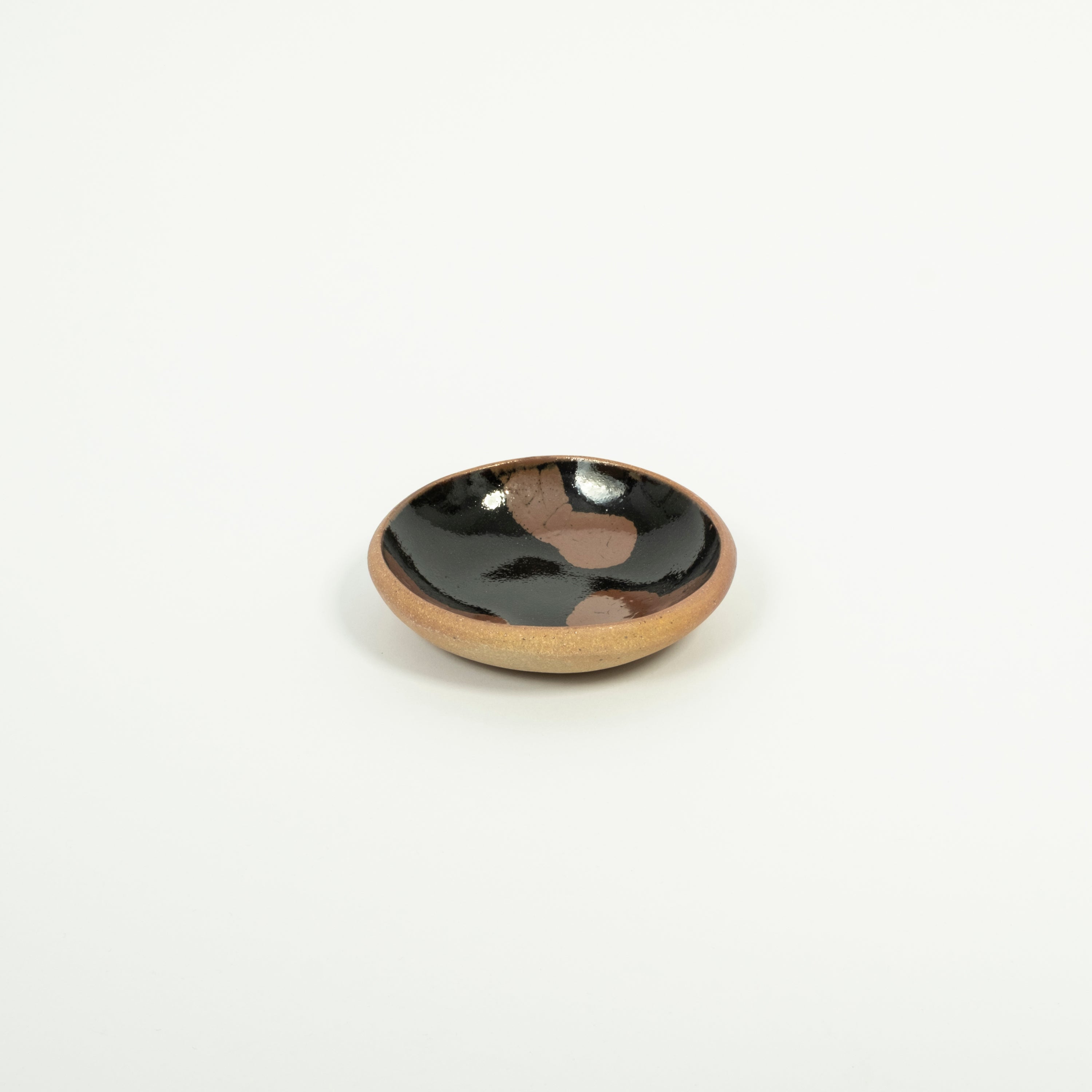 [BEAMS JAPAN x HAMADAGAMA] ROUND PLATE S _ BLACK