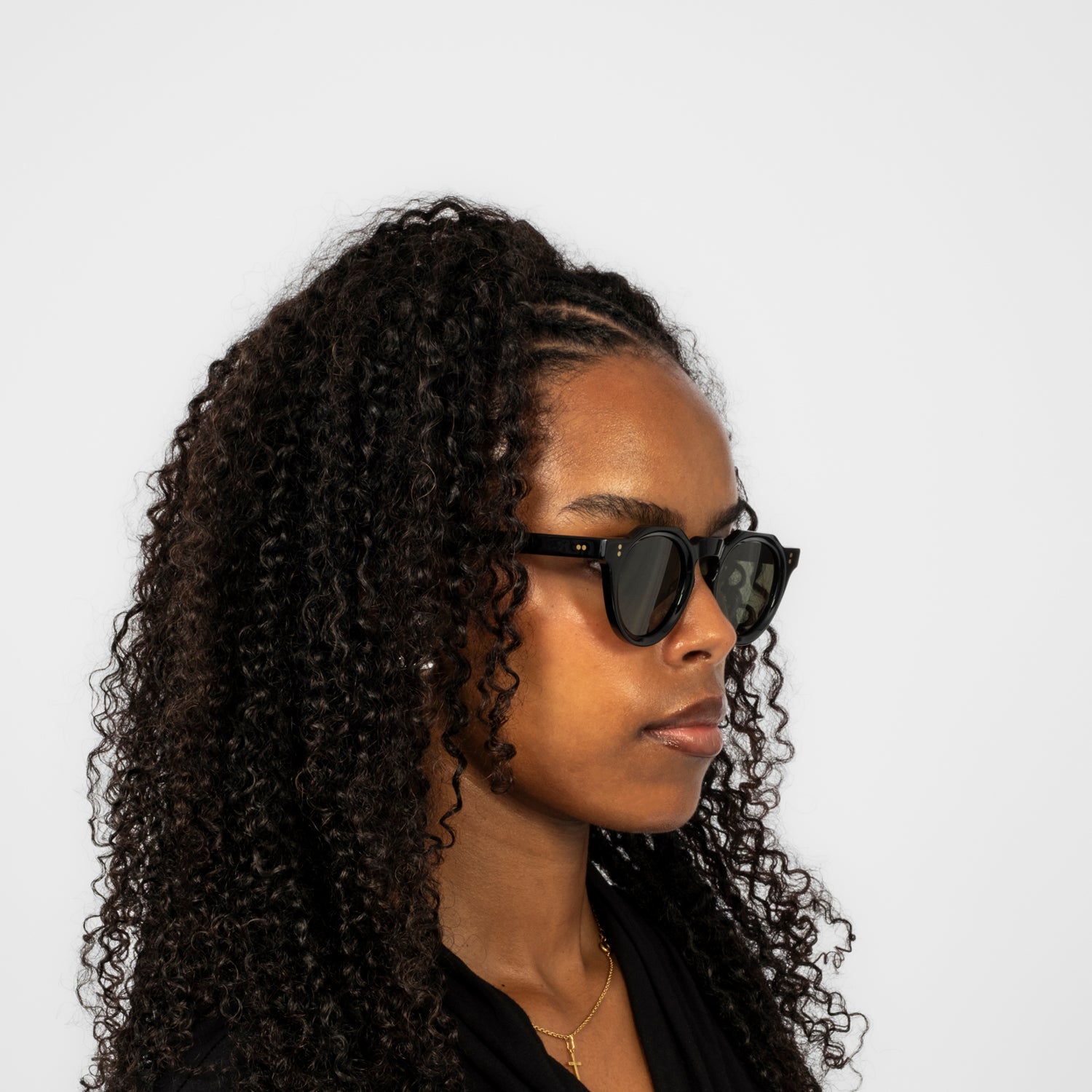 [LEH] 1074 SUNGLASSES M87 _ BLACK