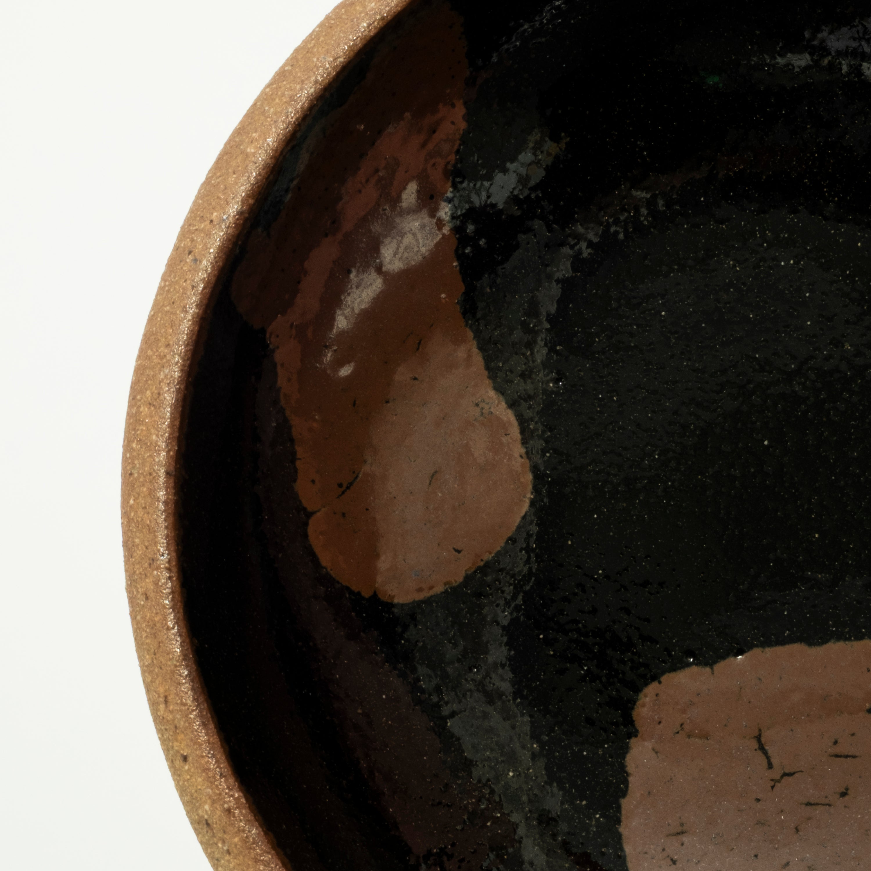 [BEAMS JAPAN x HAMADAGAMA] ROUND PLATE S _ BLACK