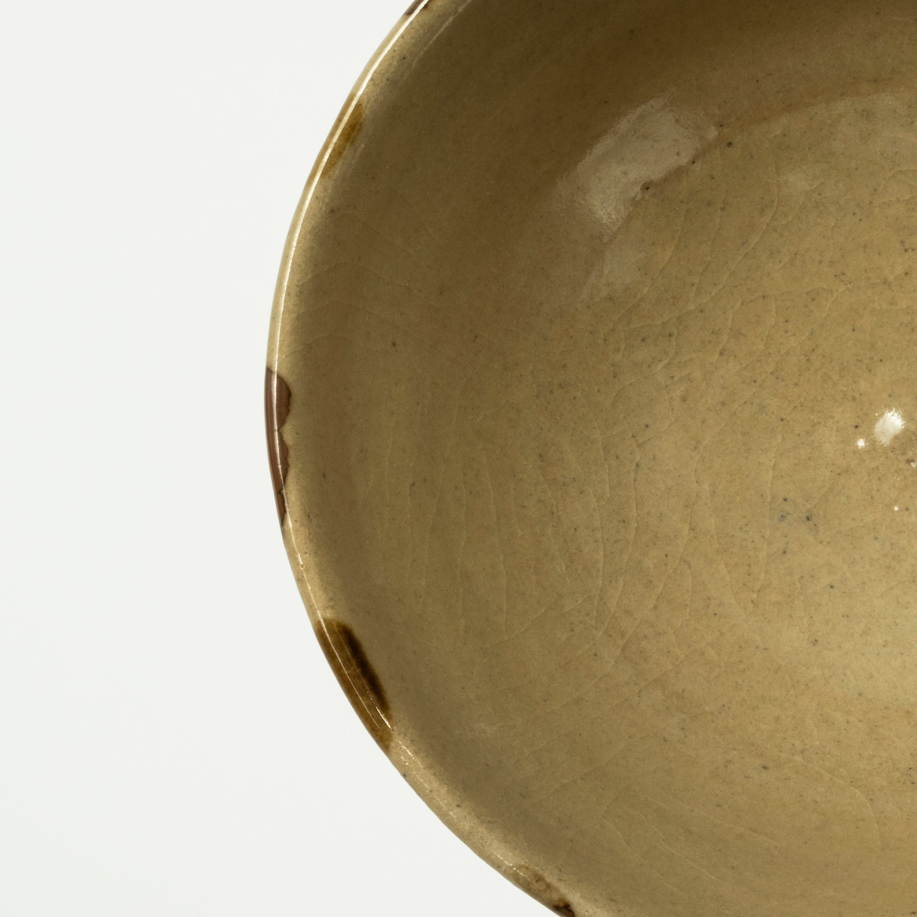 [BEAMS JAPAN x HAMADAGAMA] RICE BOWL _ NATURAL STRIPE