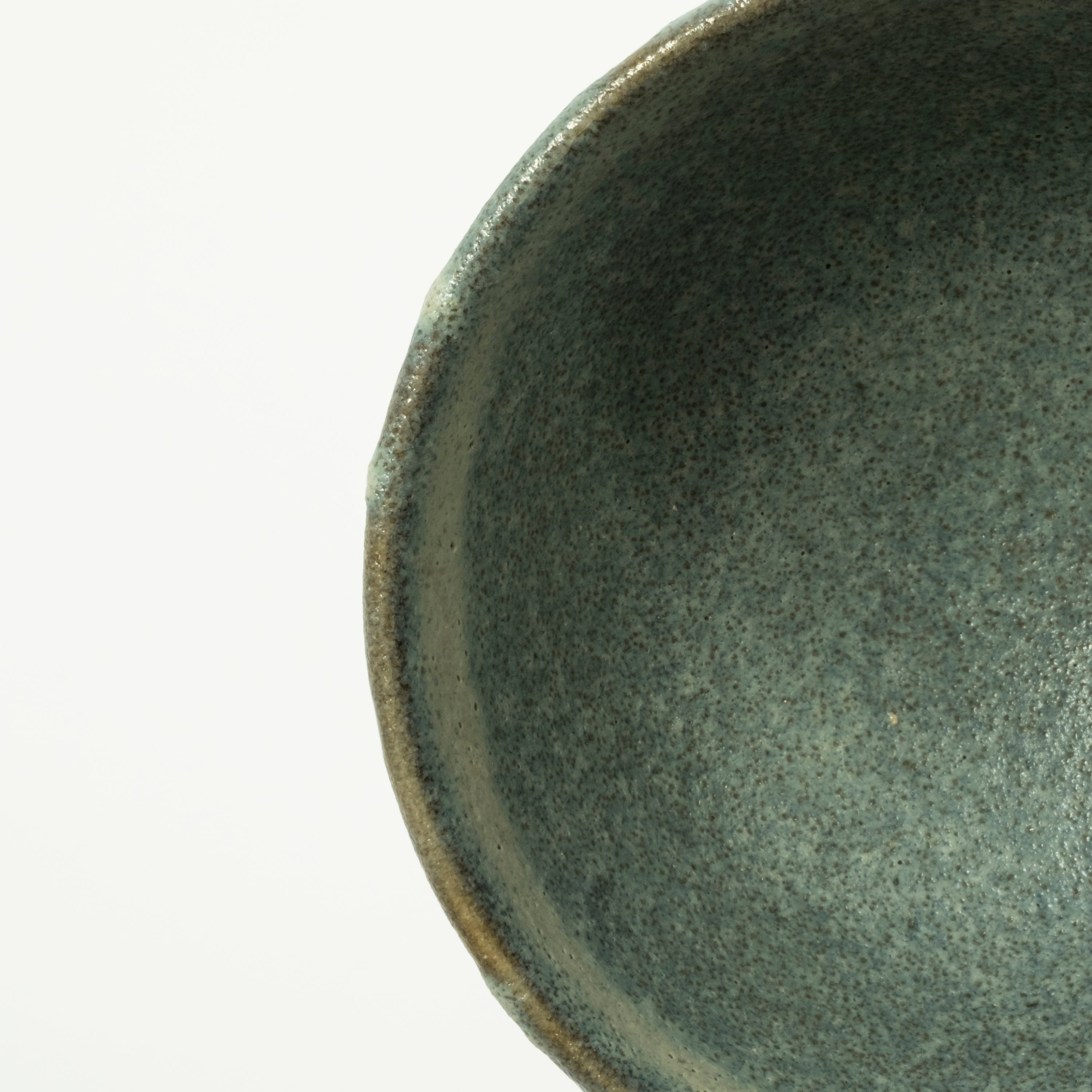 [BEAMS JAPAN x HAMADAGAMA] RICE BOWL _ BLUE/BROWN