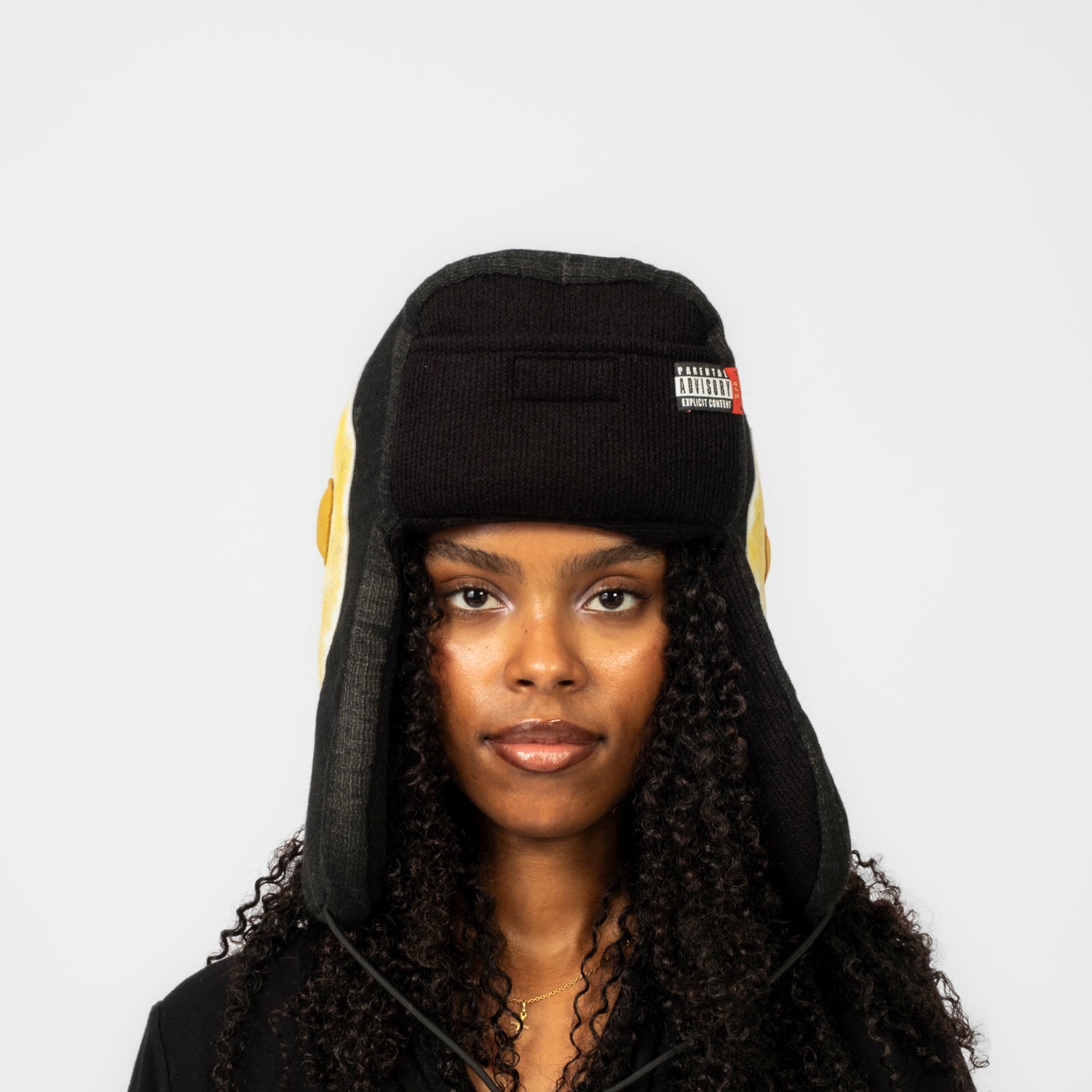 [LEH] 1107 PILOT CAP _ BLACK STRIPE