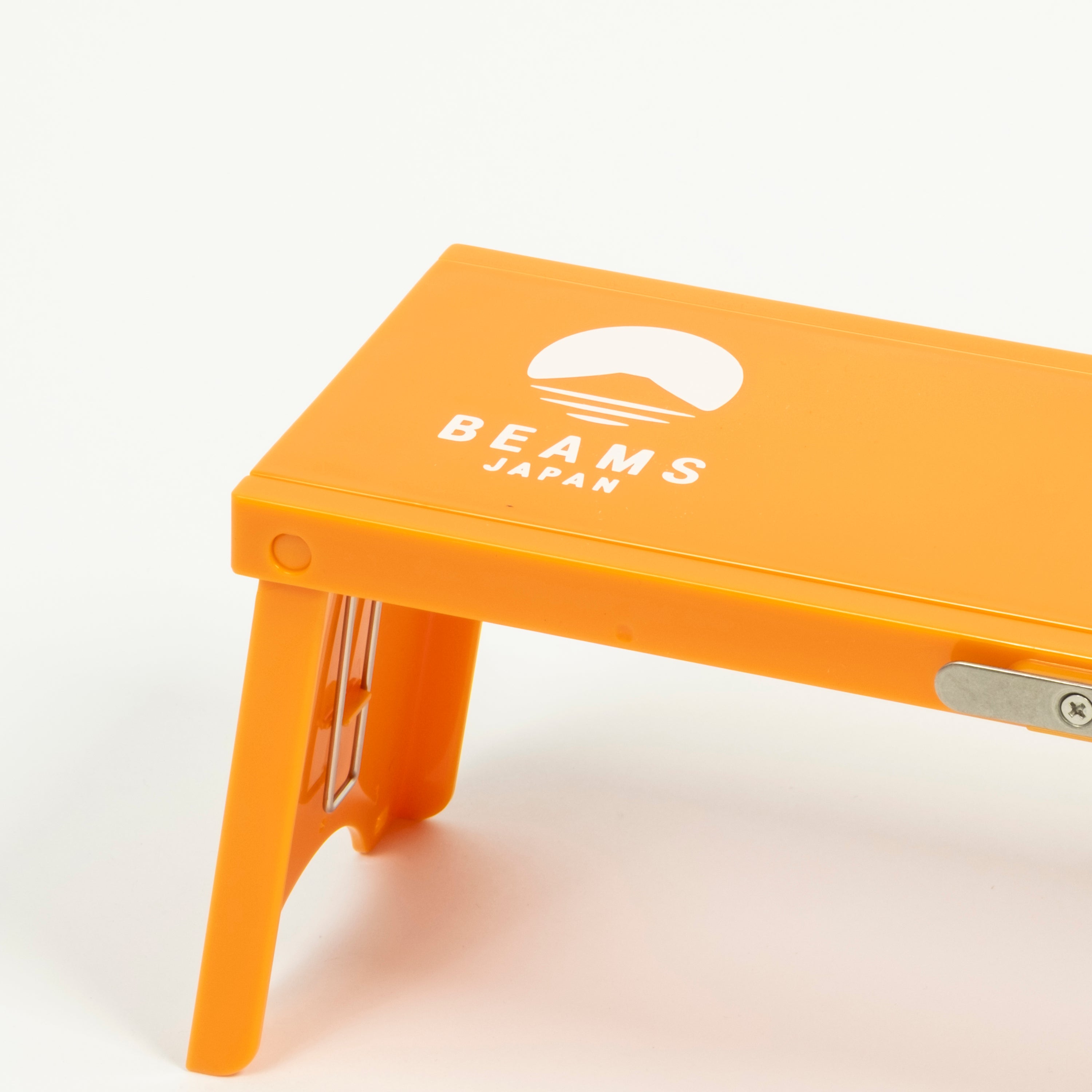 [BEAMS JAPAN x ISETO] FOLDING TABLE _ ORANGE