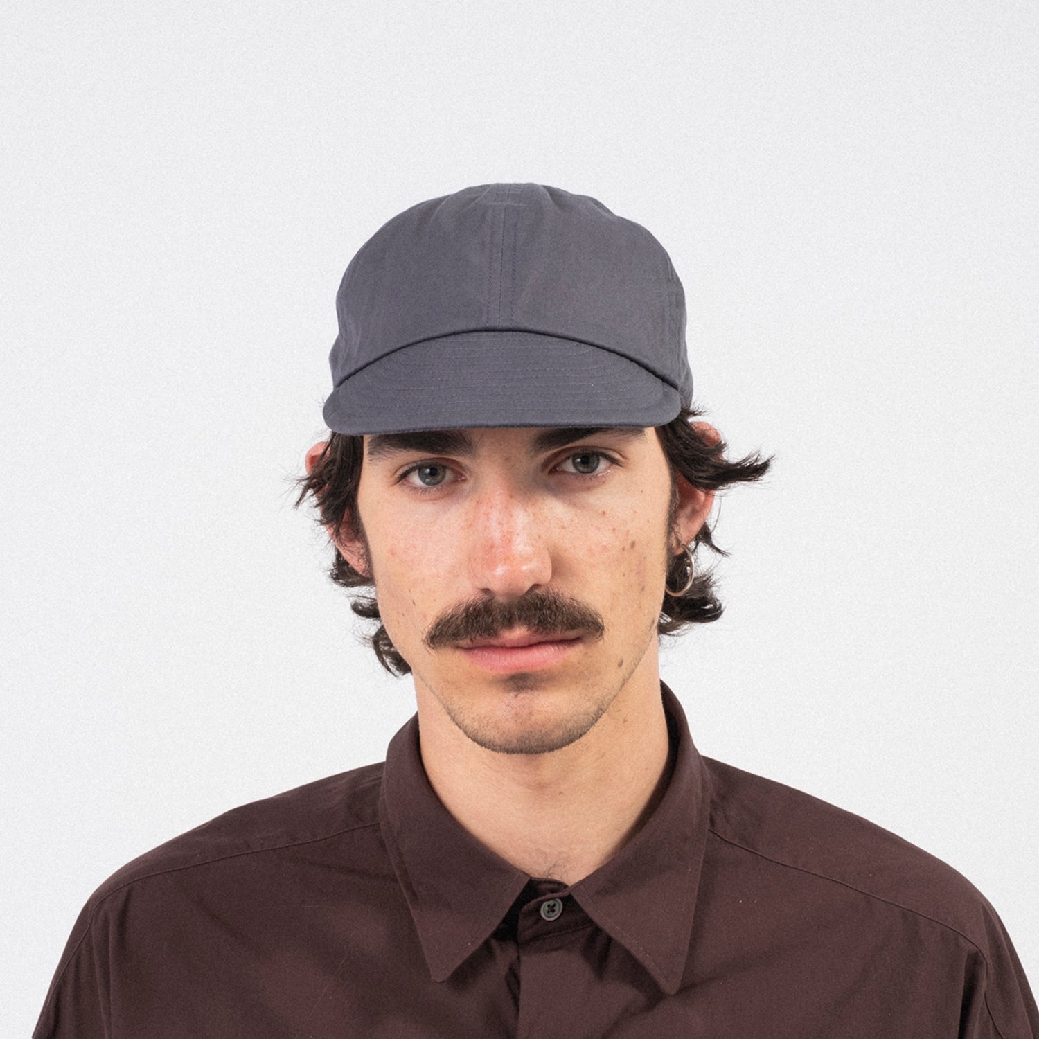 [PORTER CLASSIC] ERNEST GABARDINE CLASSIC BASEBALL CAP _ CHARCOAL GREY