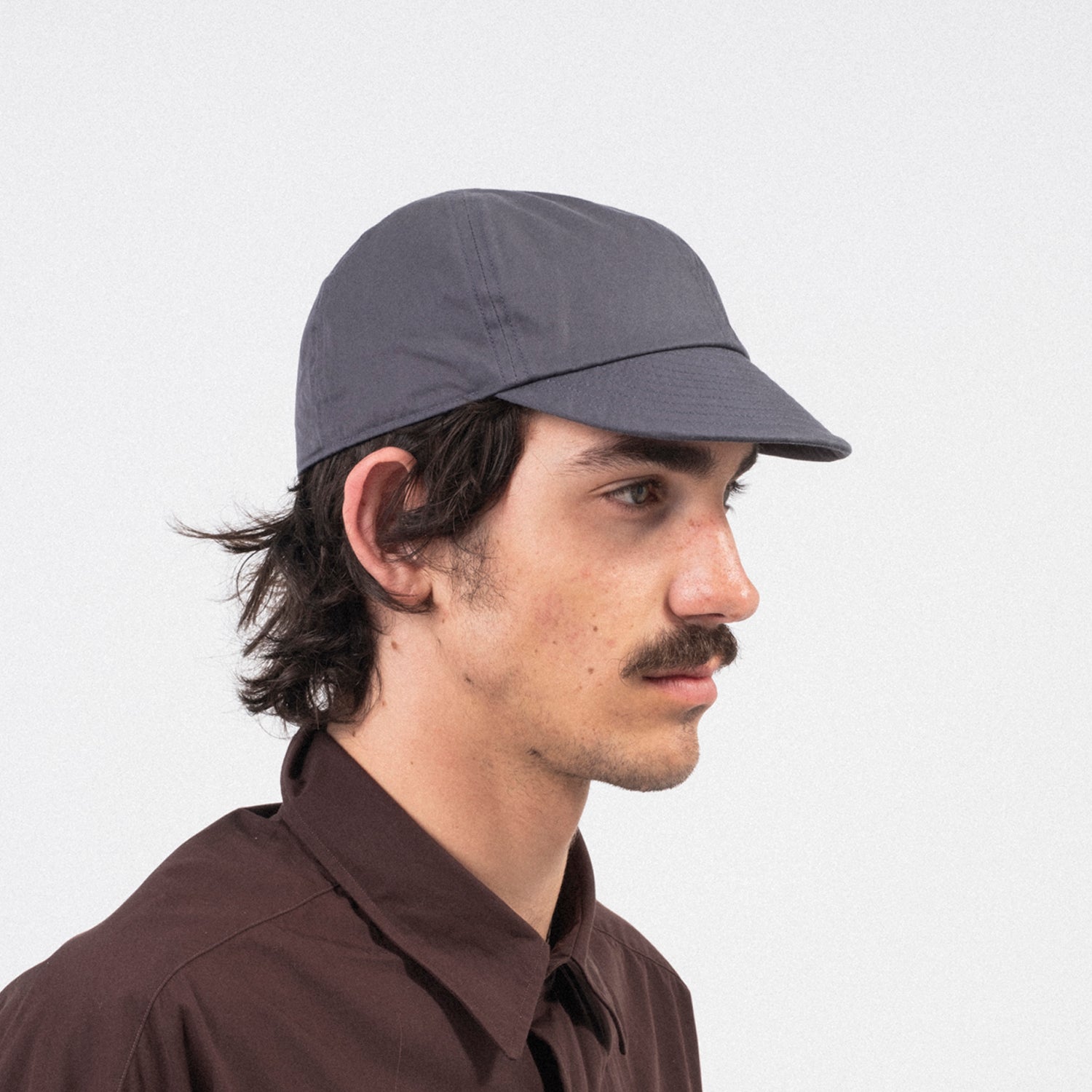 [PORTER CLASSIC] ERNEST GABARDINE CLASSIC BASEBALL CAP _ CHARCOAL GREY