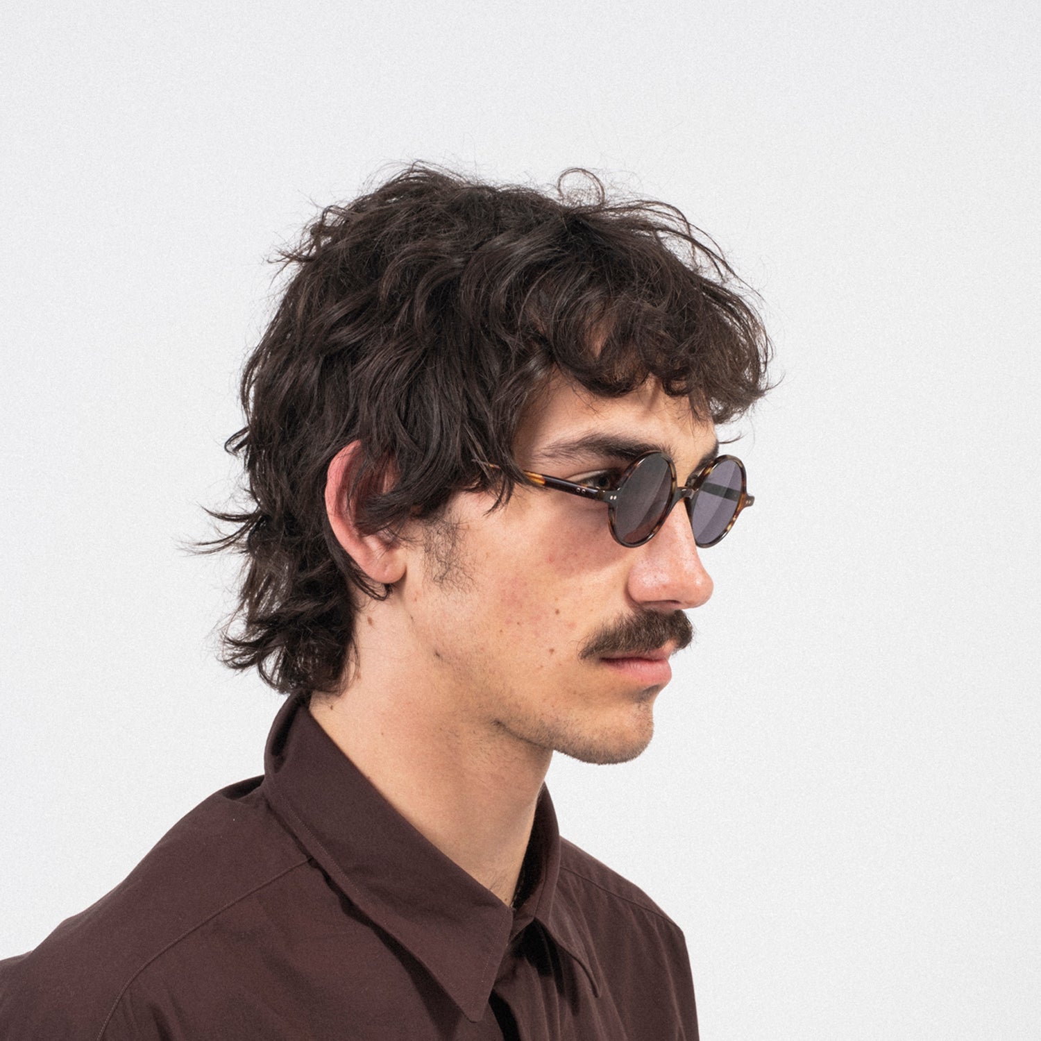 [PORTER CLASSIC] SUNGLASSES PEACE COLLECTION _ BROWN