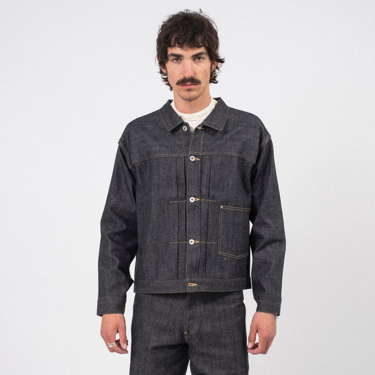 [T.T] LOT.703 DENIM JACKET C.1920'S _ RAW INDIGO