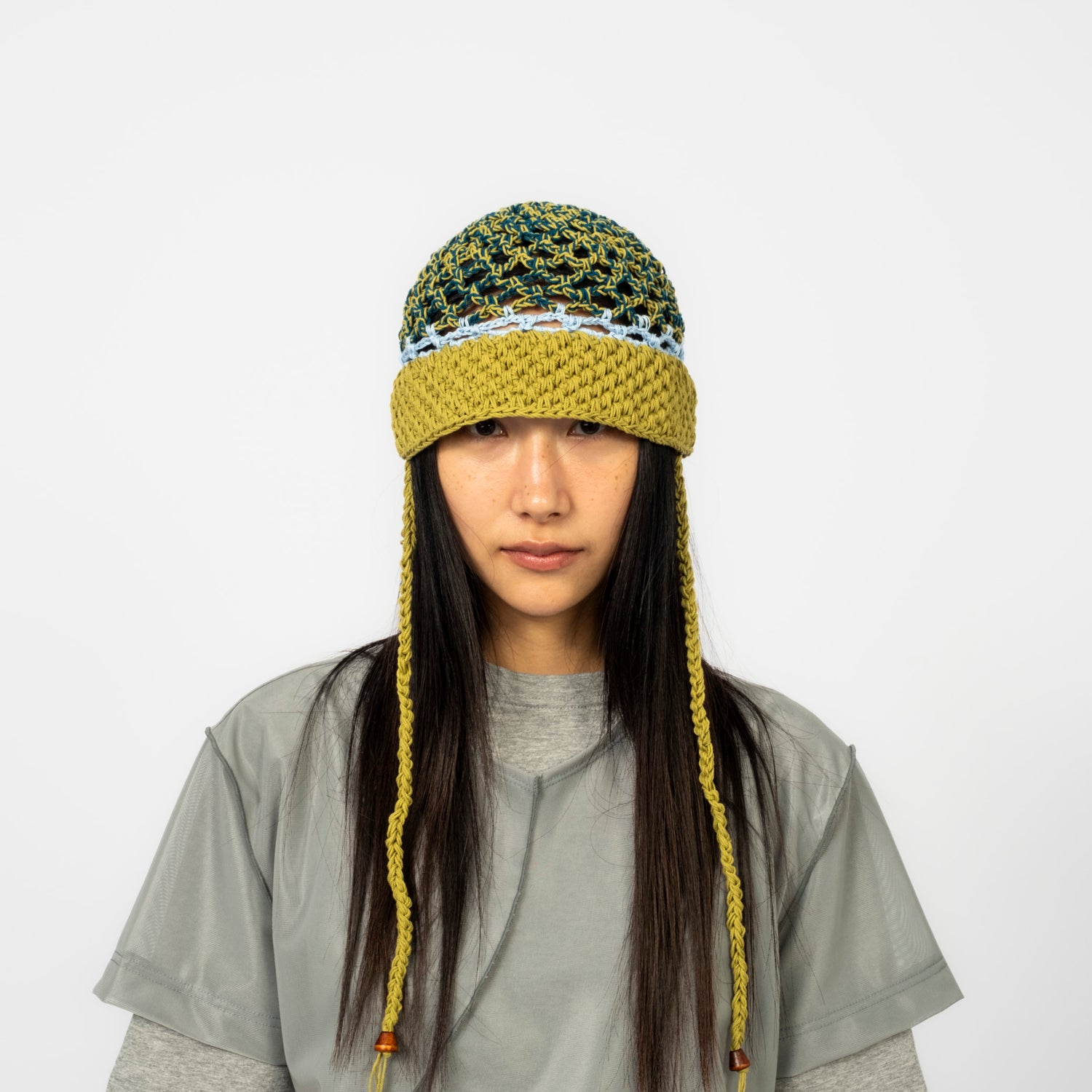 [MISU A BARBE] WINDY HAT _ GREEN