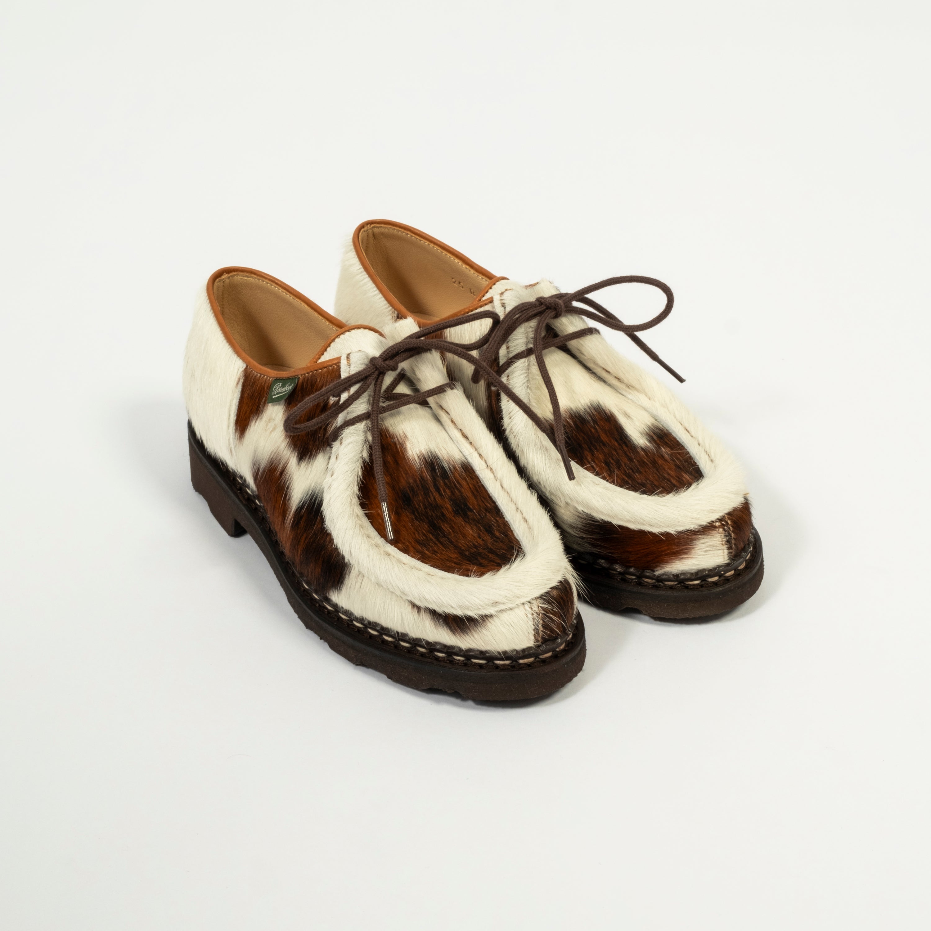 [PARABOOT] WOMEN MICHAEL/GRIFF MARRON-POILS VACHE