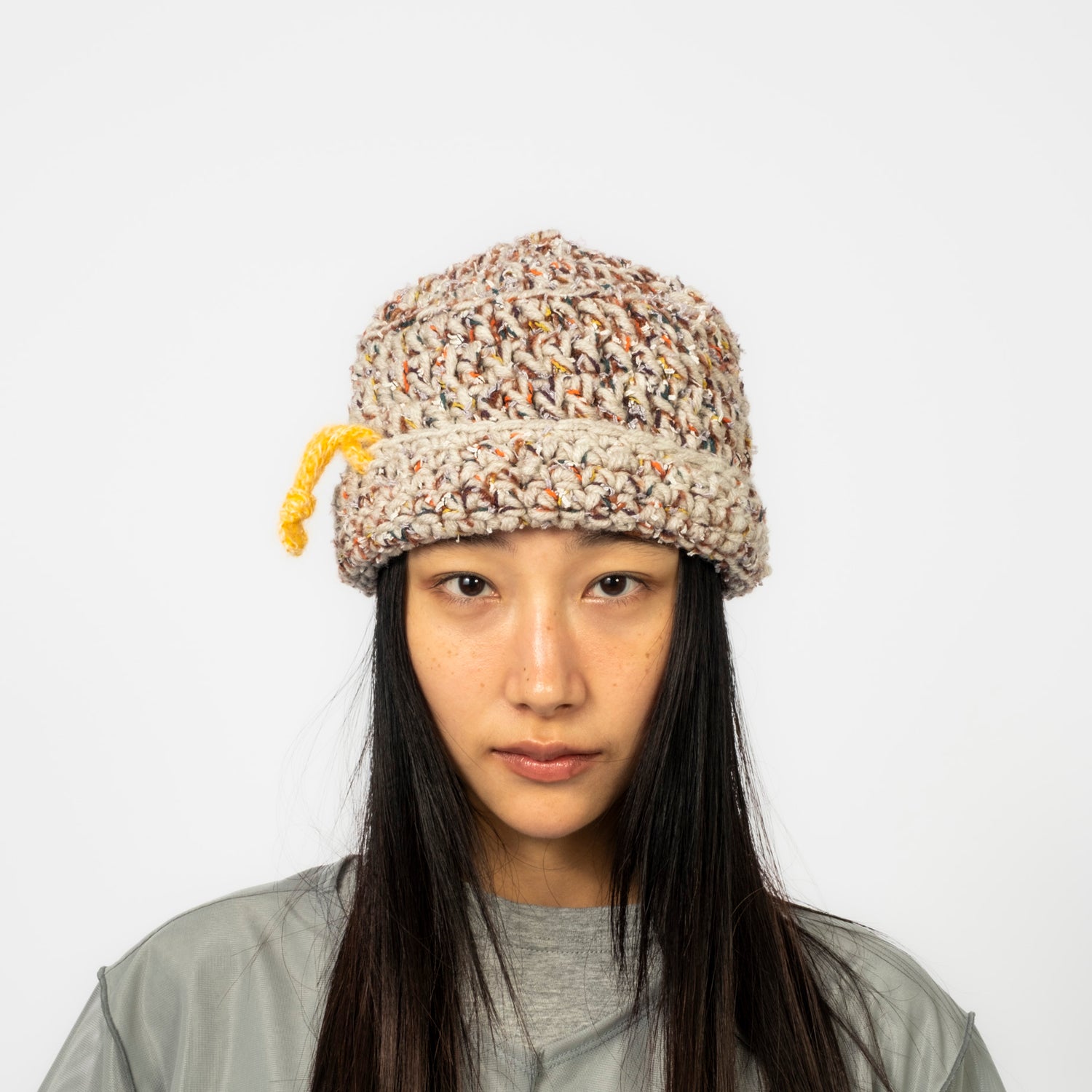 [MISU A BARBE] BASKET HAT _ GREY